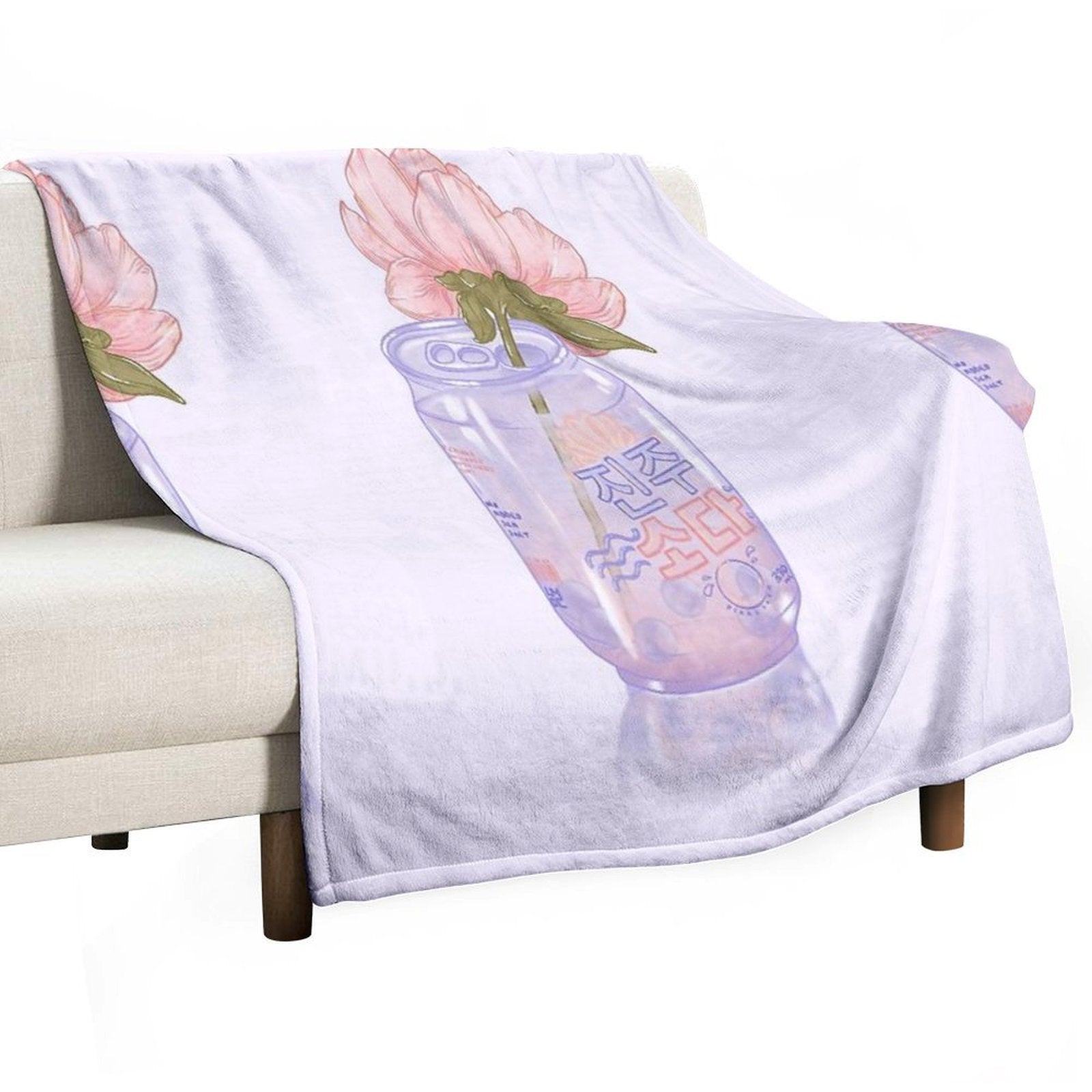 Pearl Soda Premium Throw Blanket