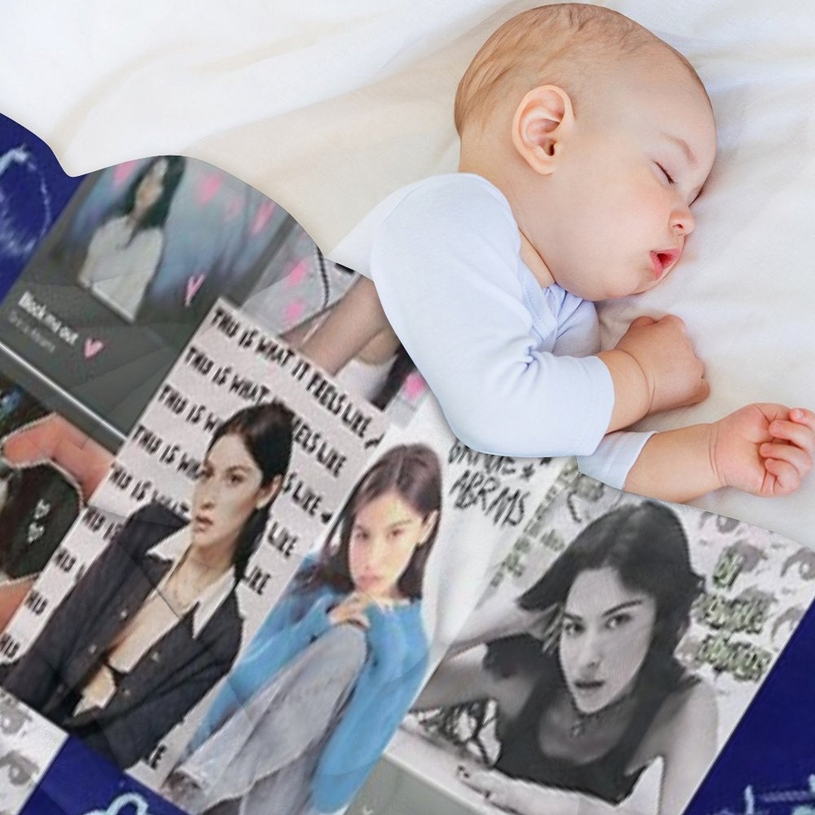 Gracie Abrams Travel-friendly Throw Blanket