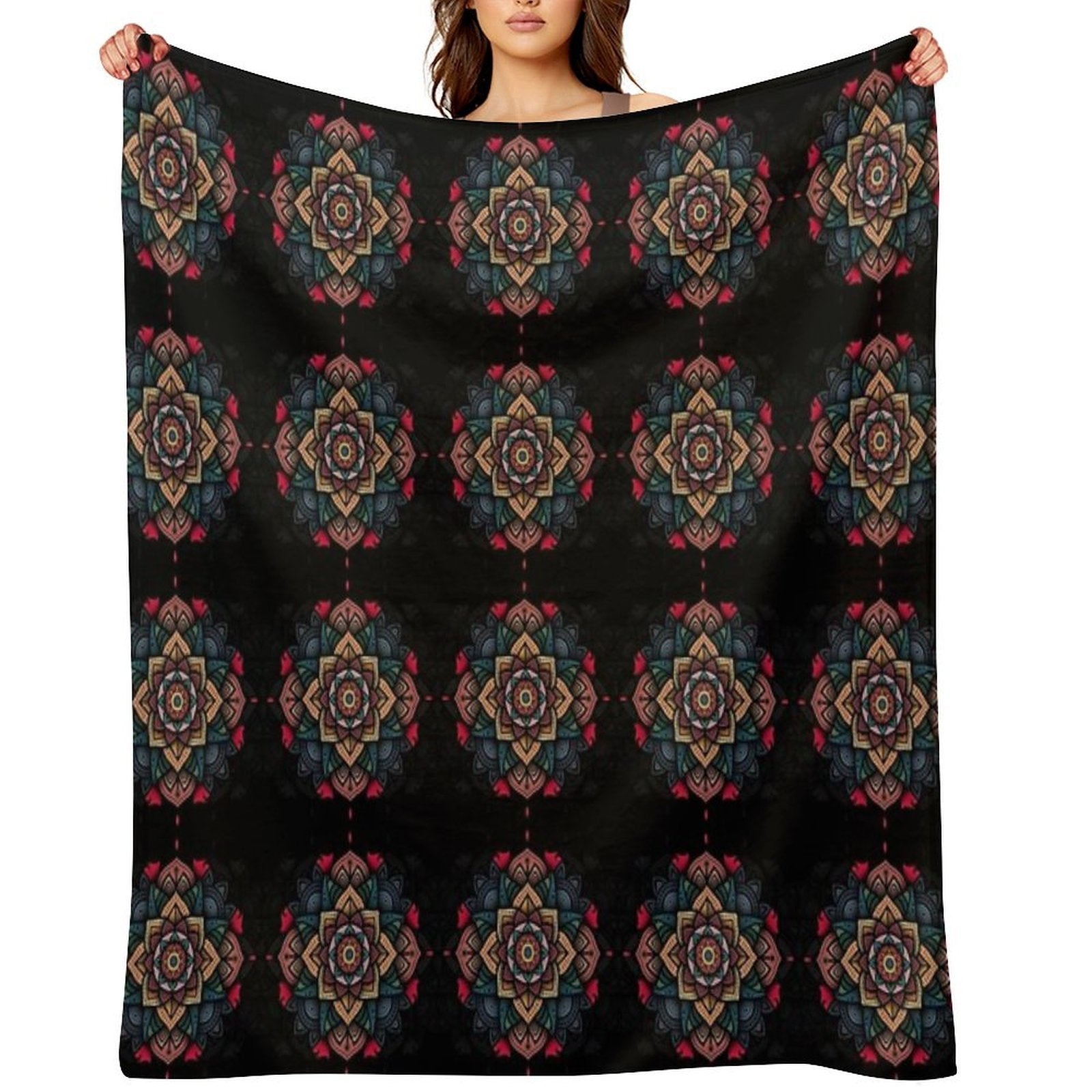 Colorful Style Gift-ready Throw Blanket