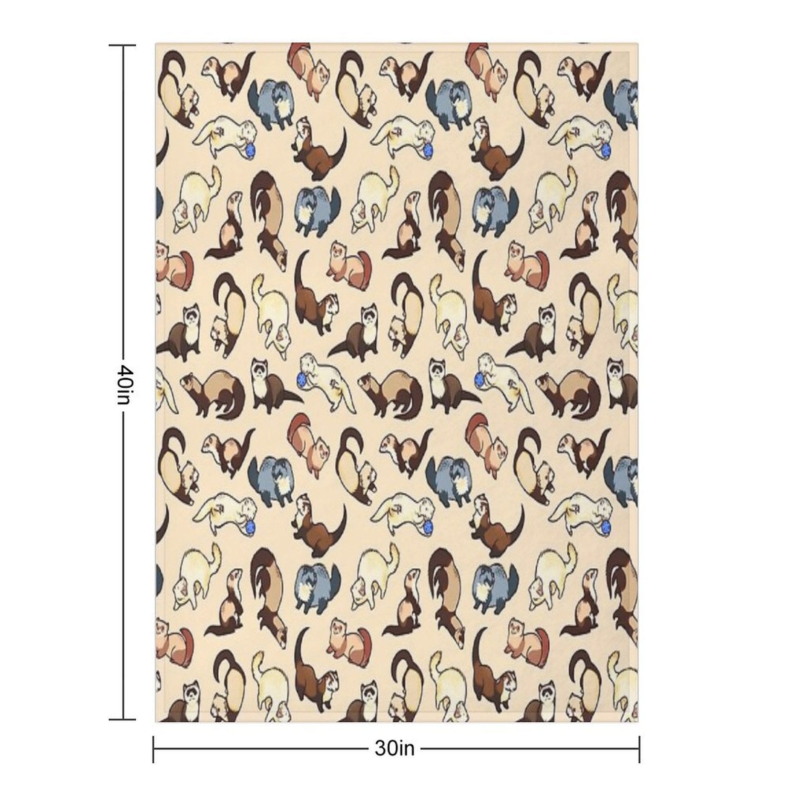 Cat Snakes Wrinkle-free Throw Blanket