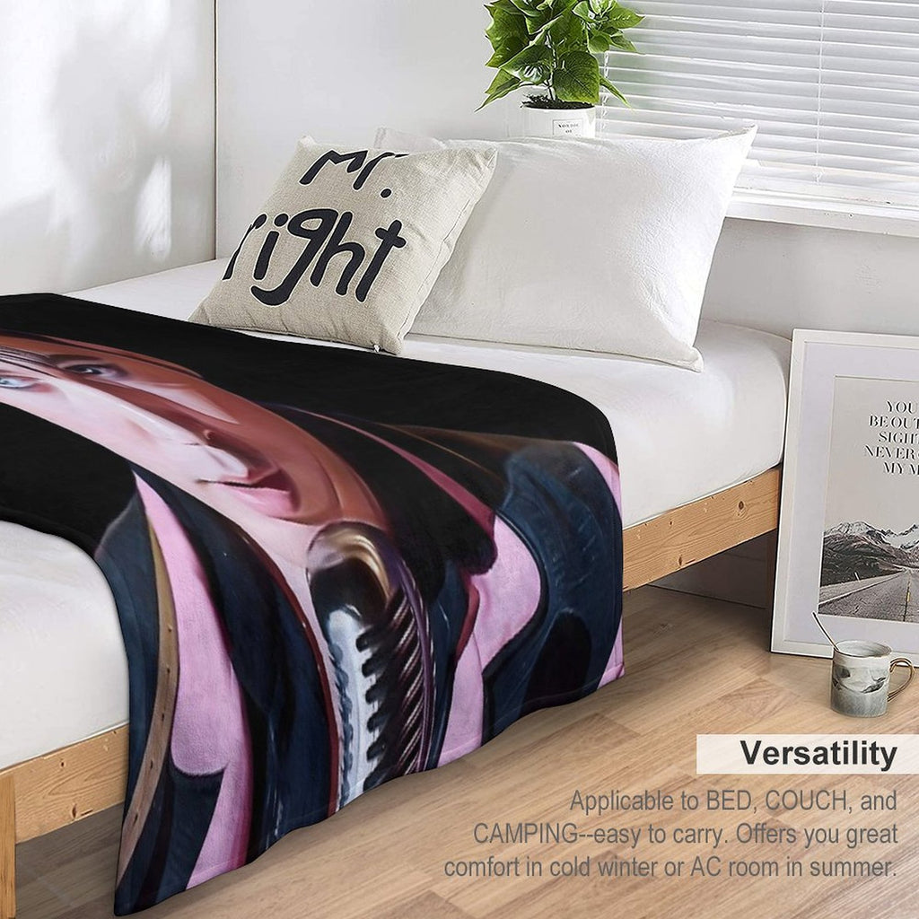 Austin Butler Elvis Movie Sticker Durable Throw Blanket