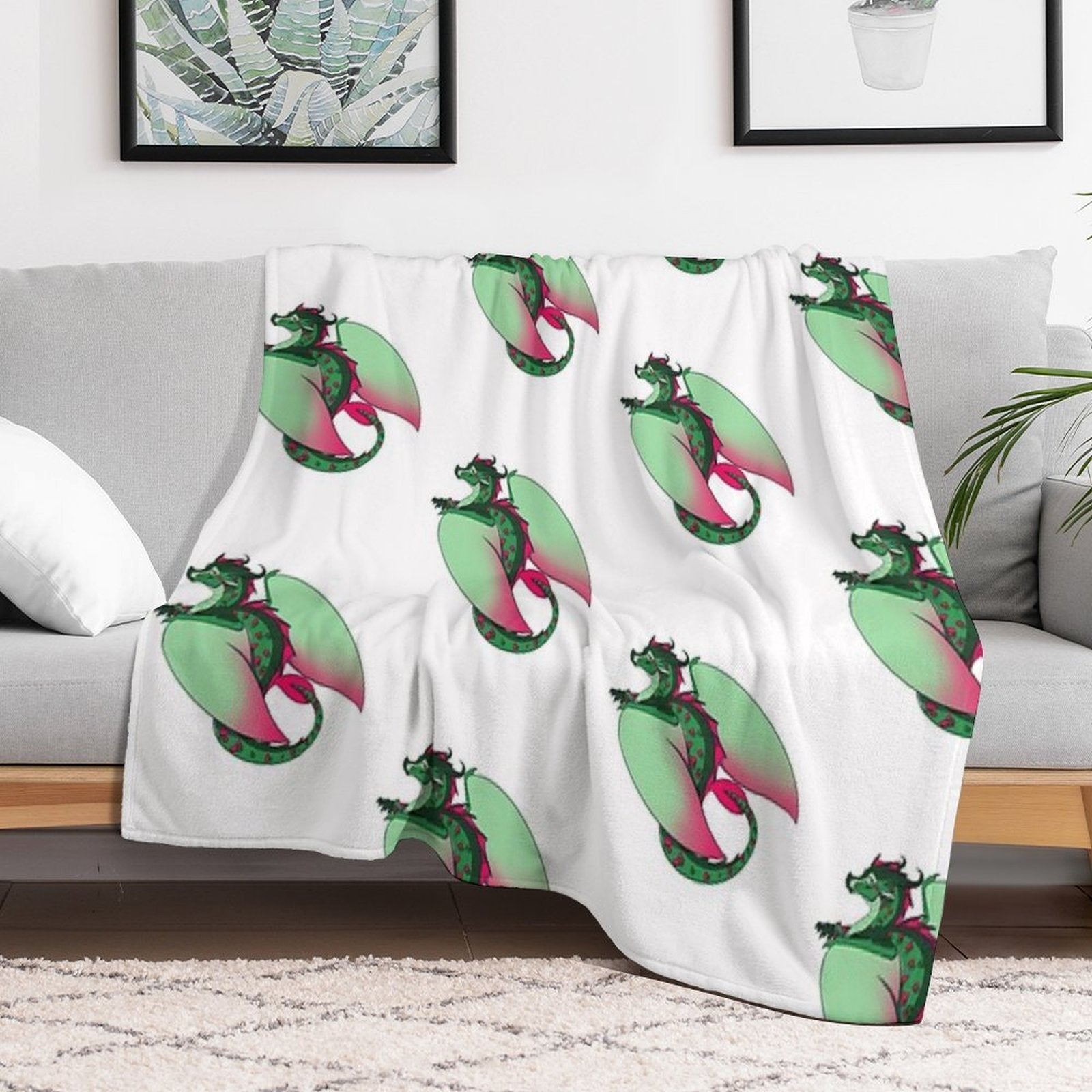 Cobra Lily - Wings of Fire All-season Throw Blanket