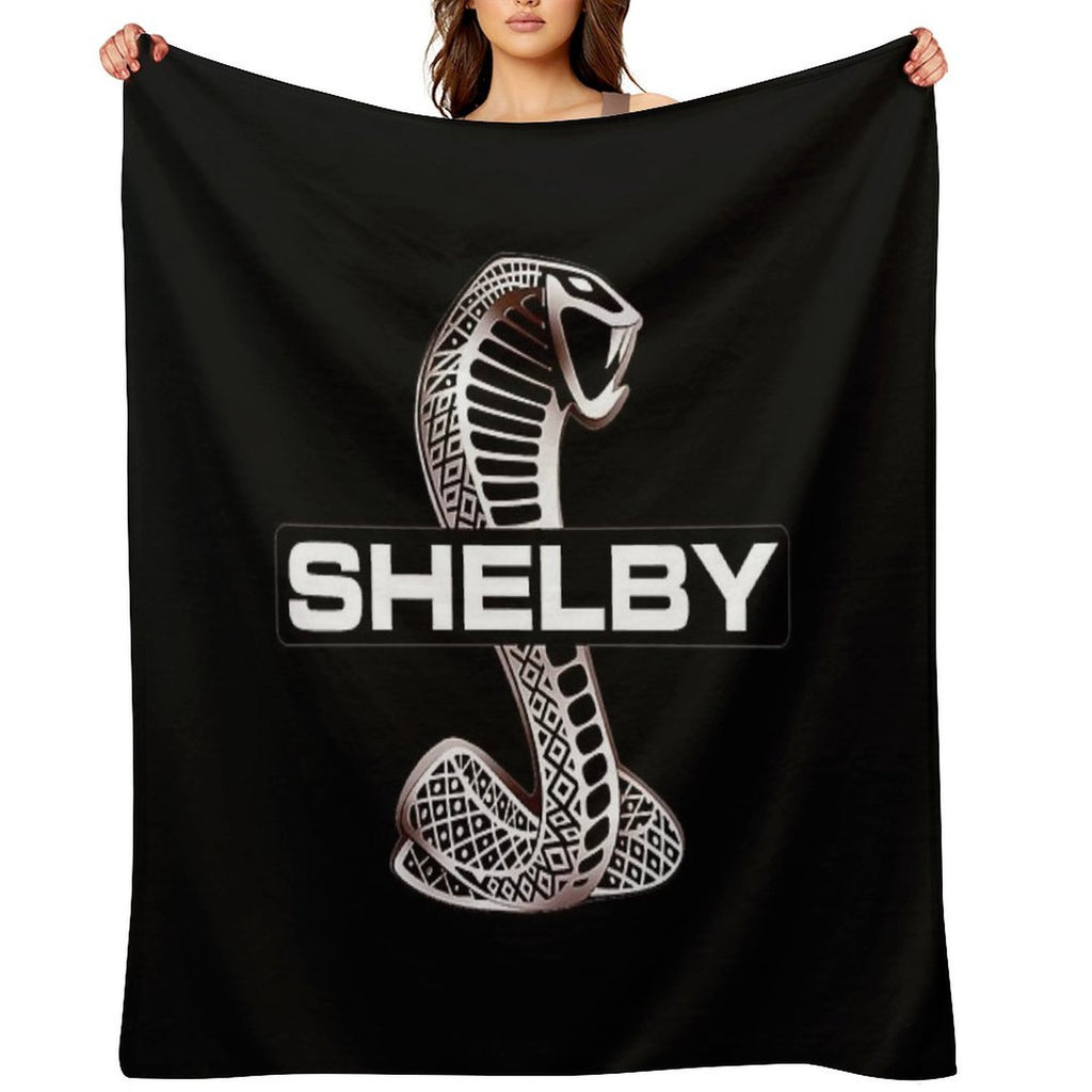 RED LIGH SHELBY MUSTANG GT500 Gift-ready Throw Blanket