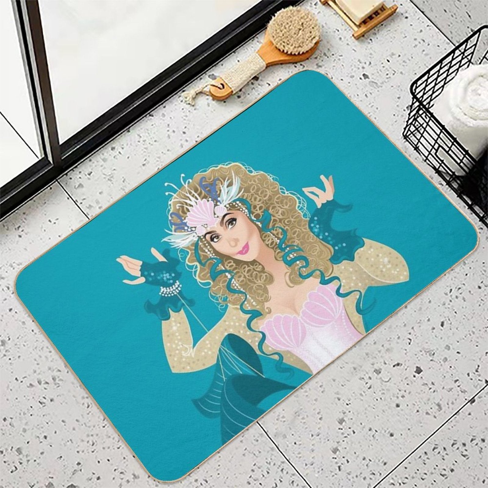 Mrs. Flax  Odorless Bath Mat