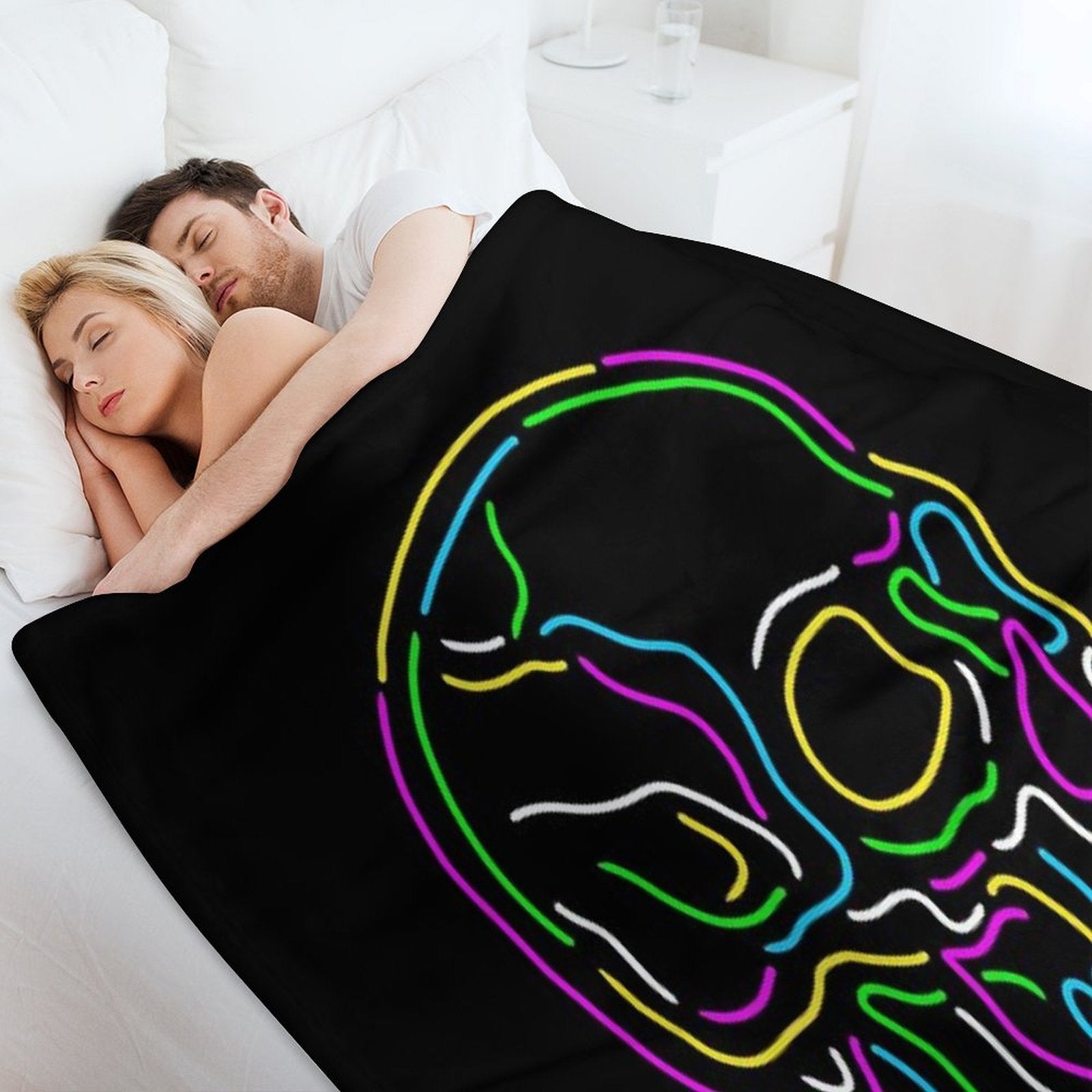 Back to The Bone Travel-friendly Throw Blanket