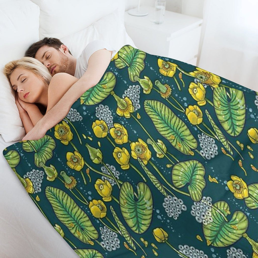 River of Mystery Durable Throw Blanket