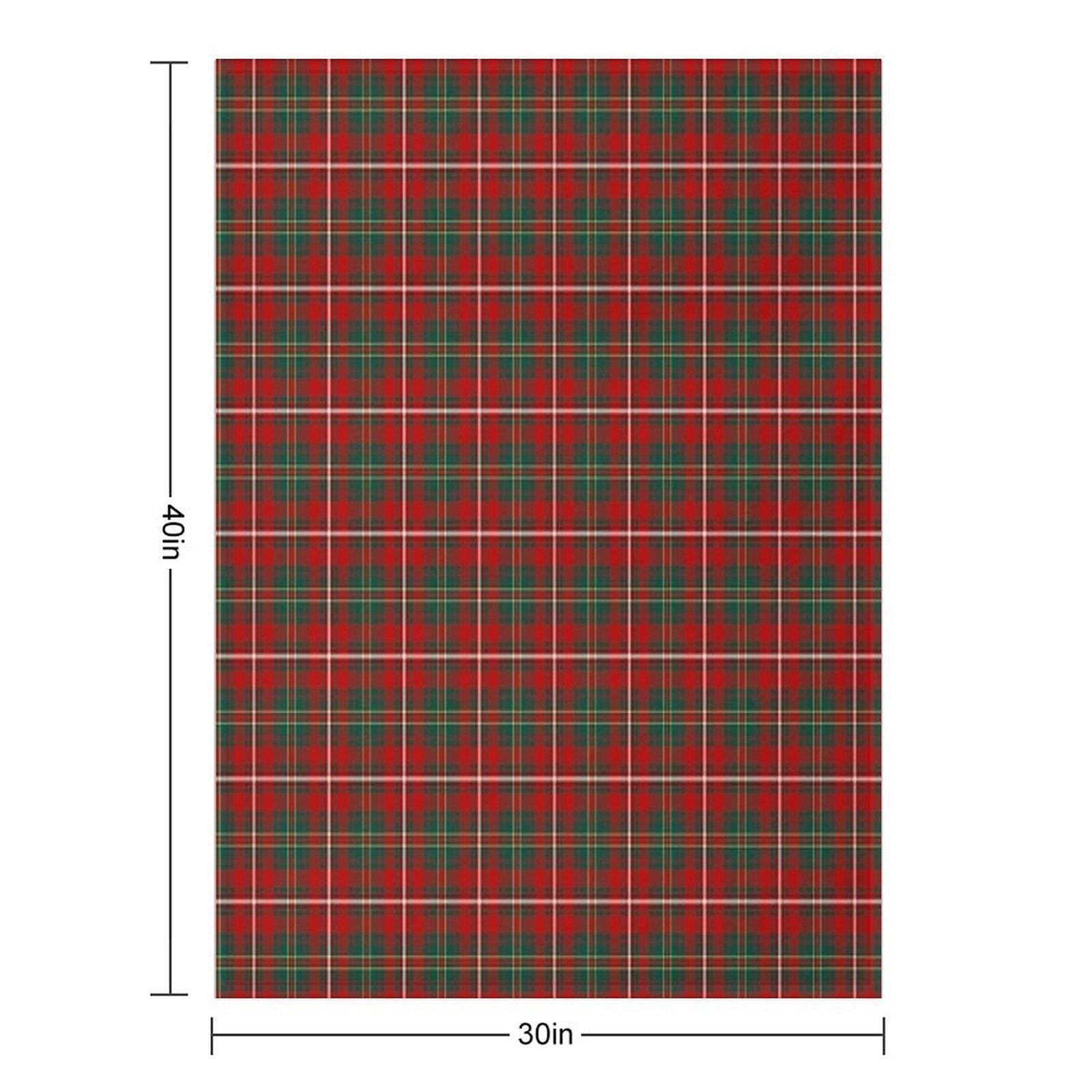 Clan Hay Tartan Comfort Throw Blanket