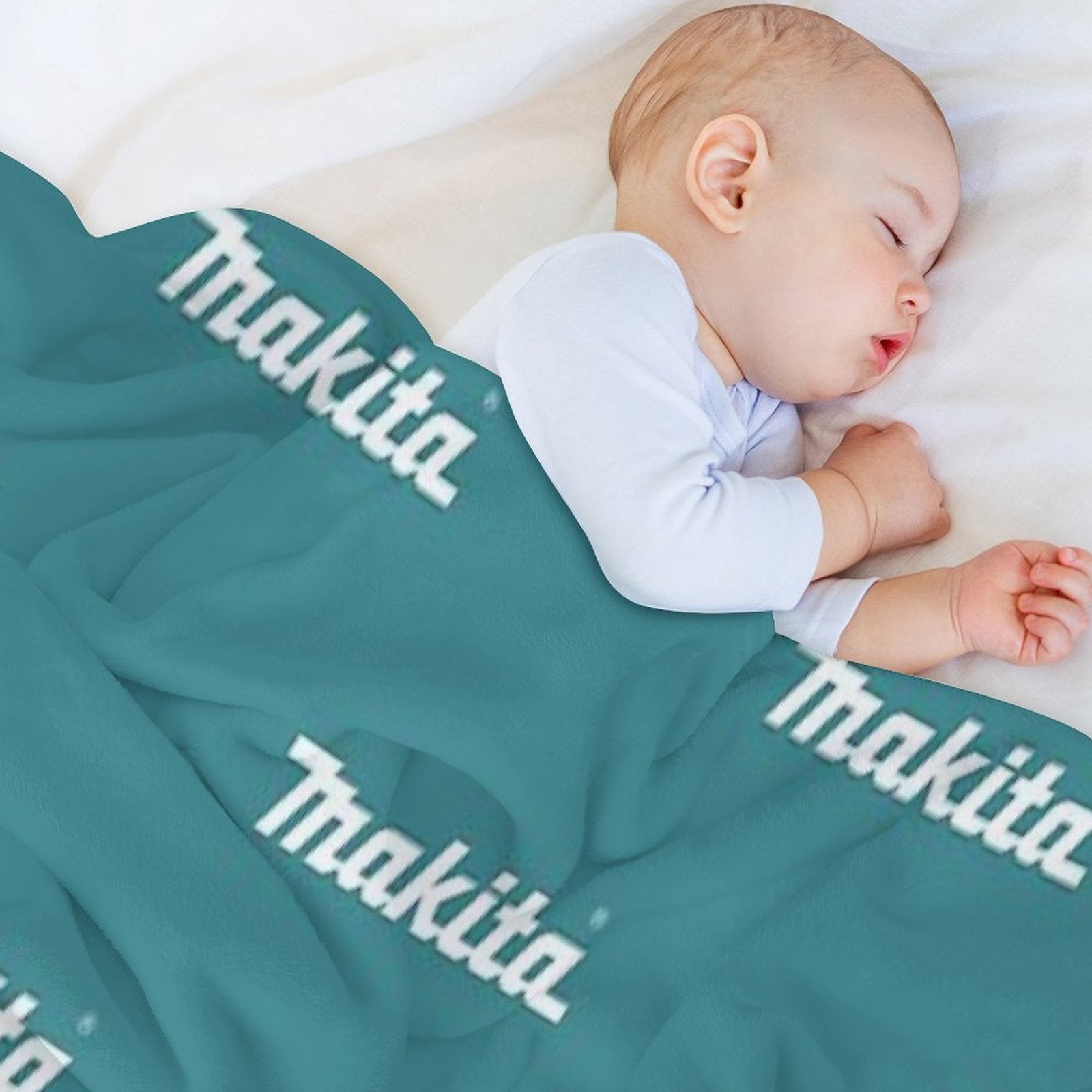 BEST SELLER - Makita Logo Premium Throw Blanket