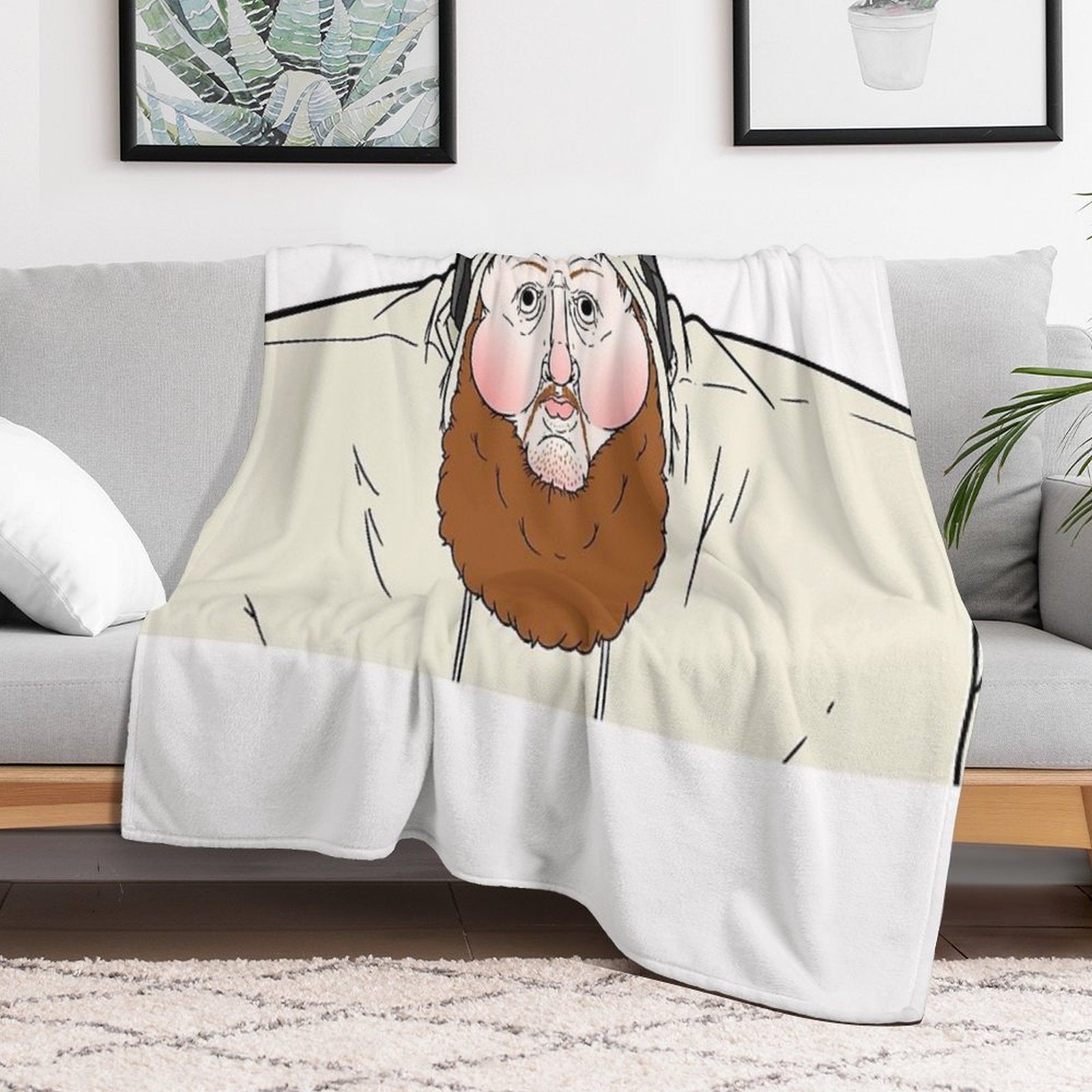 CASEOH CARTOON MEME [LIMITED TIME ONLY] Multi-functional Throw Blanket