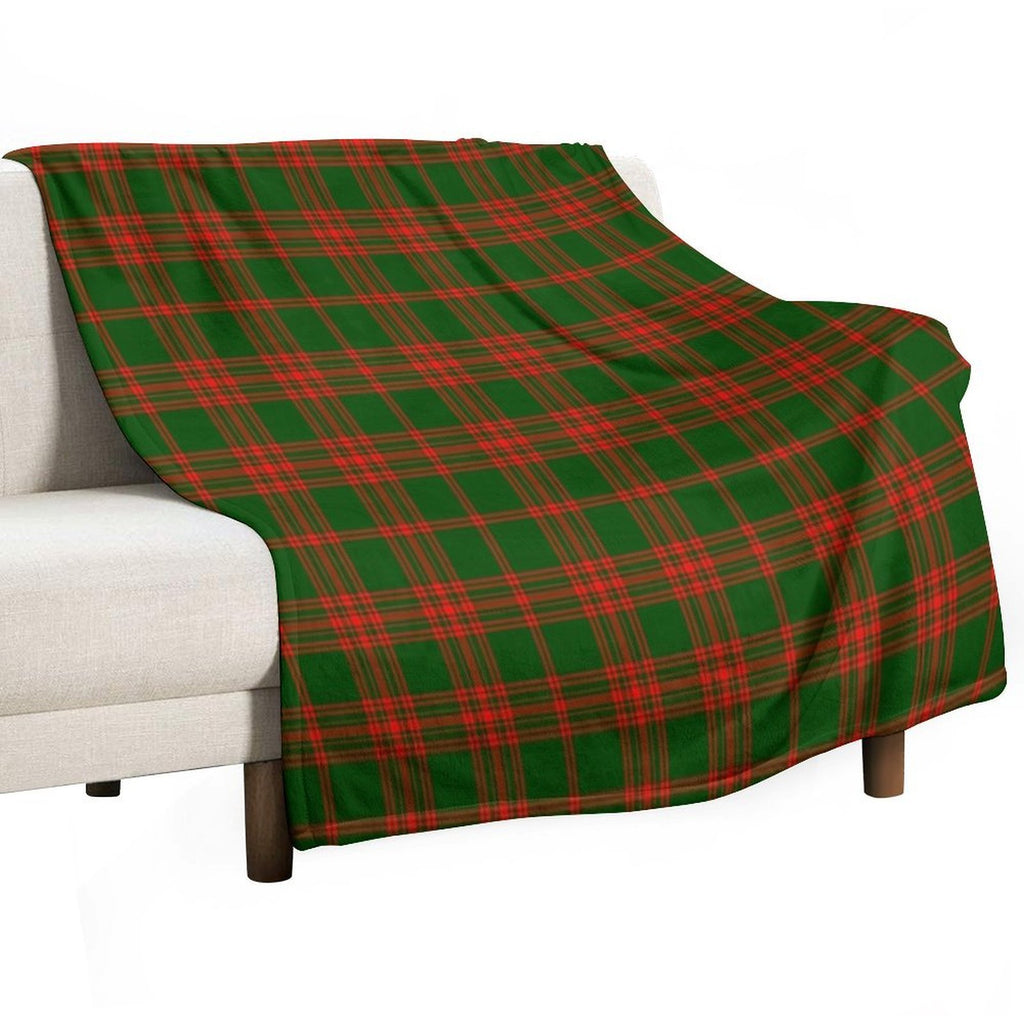 Clan Menzies Tartan Anti-pilling Throw Blanket