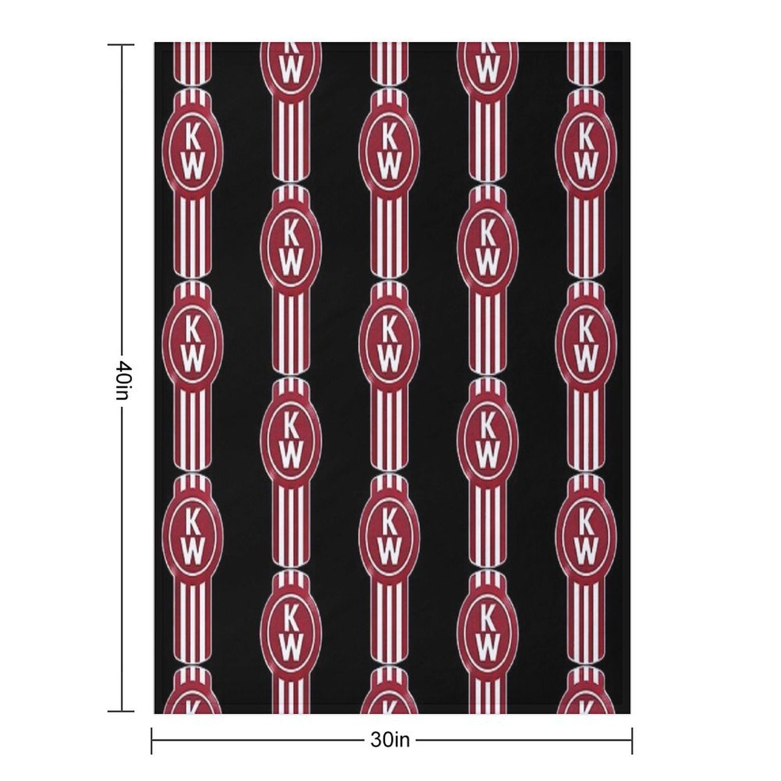 Kenworth High Resolution Durable Throw Blanket