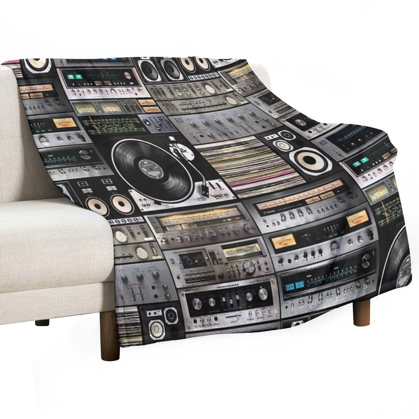 Hifidelity Wrinkle-free Throw Blanket