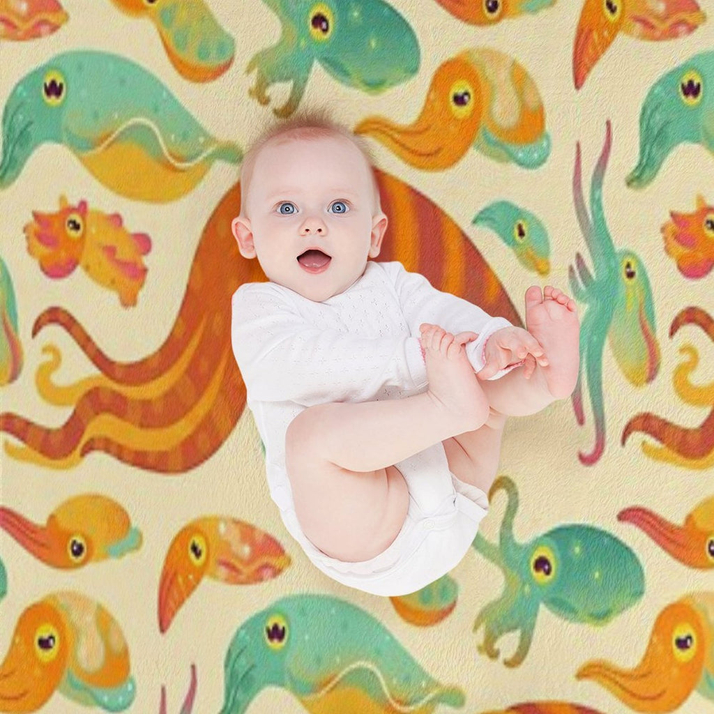 Cuttlefish Versatility Throw Blanket