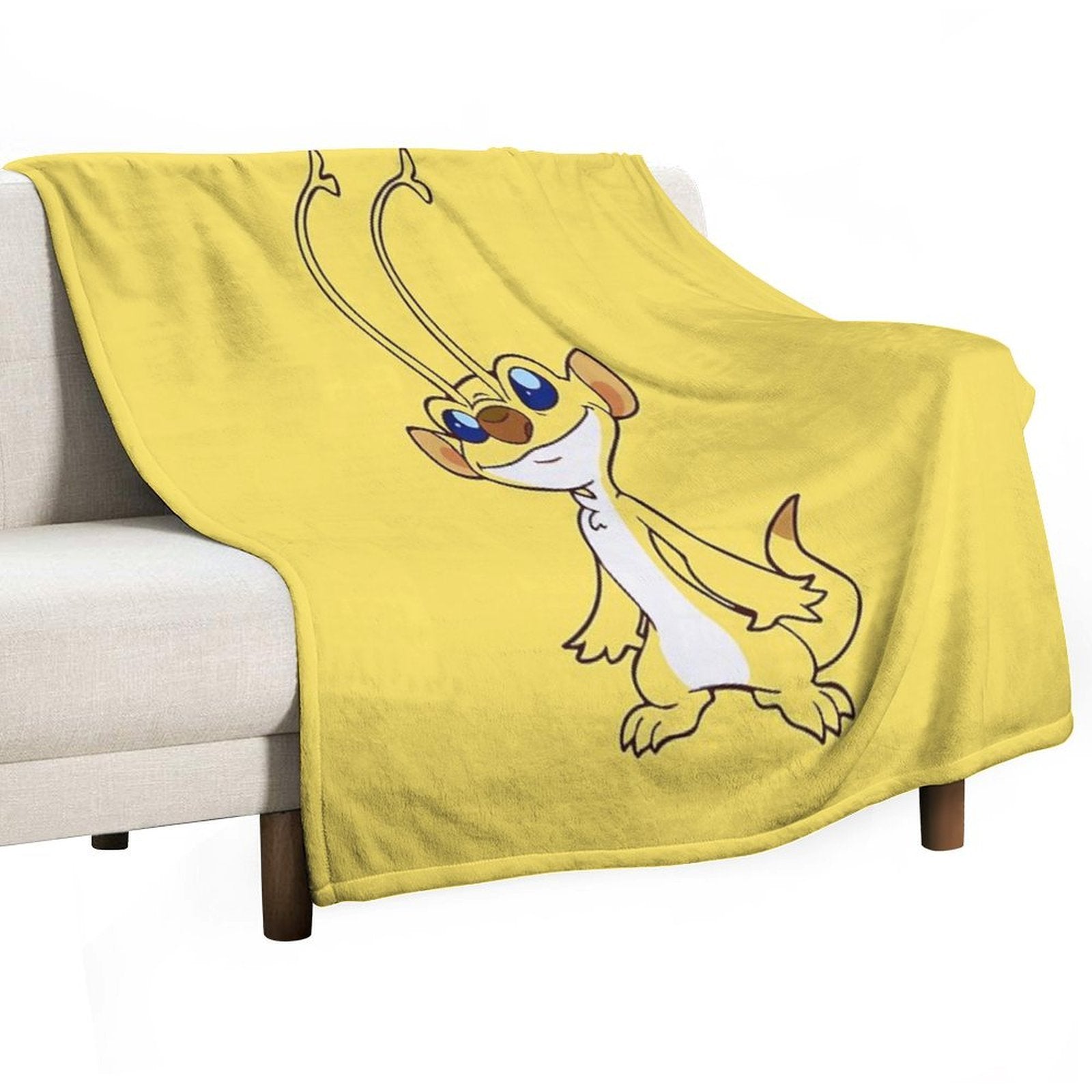 Sparky Experiment 221 - Lilo And Stitch Eco-conscious Throw Blanket