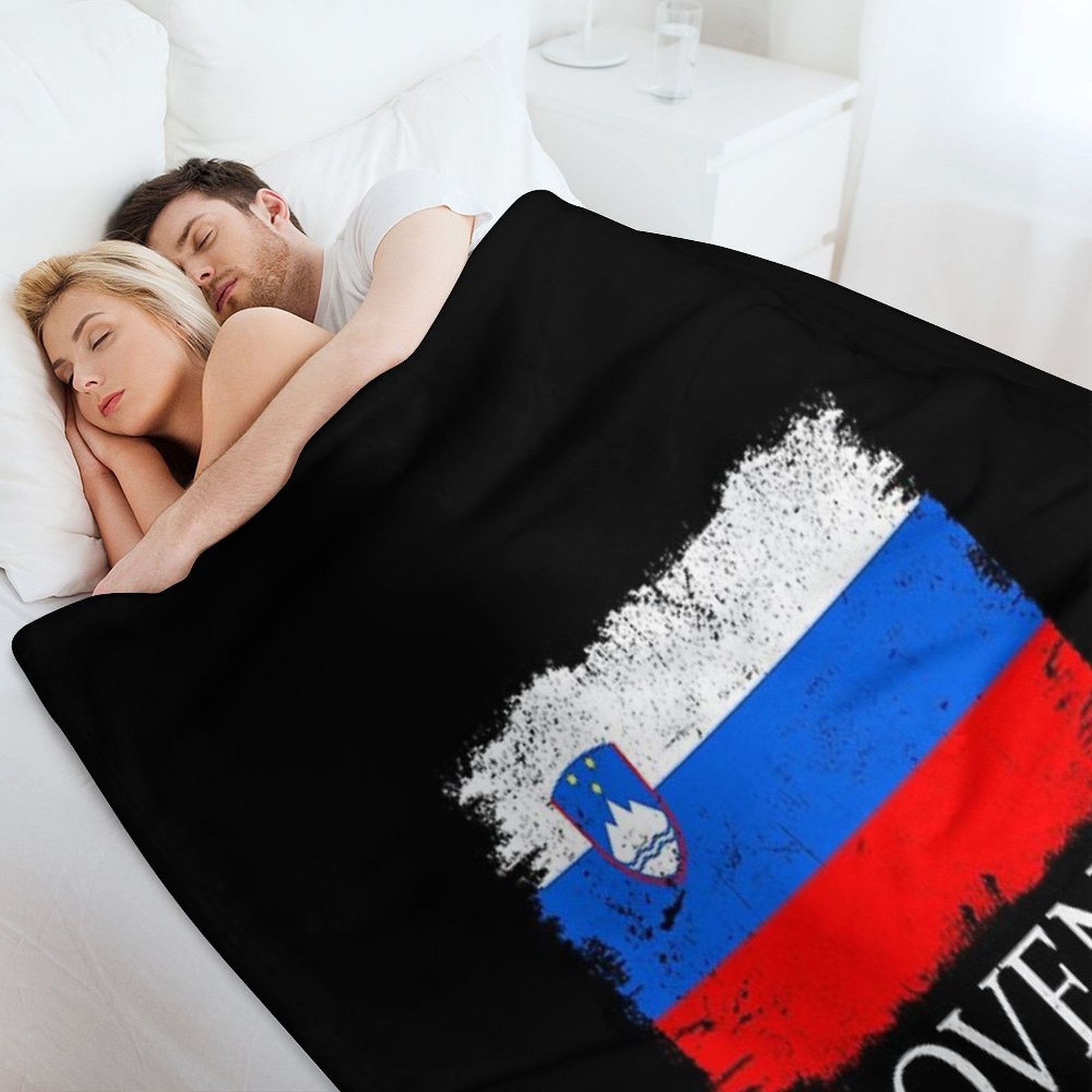 Slovenia Country Flag Slovenia Tourist Slovenia Country Team Lightweight Throw Blanket