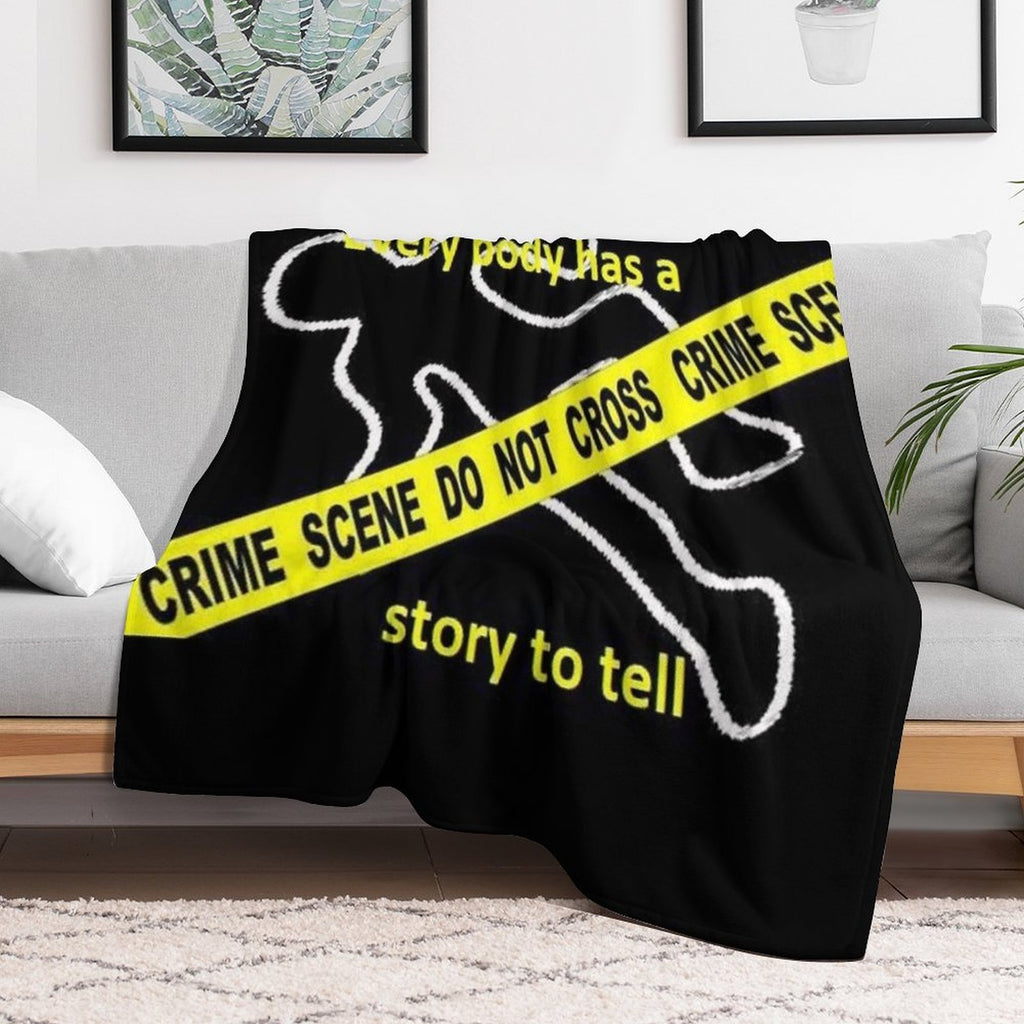 Every Body Has A Story to Tell Quick-dry Throw Blanket