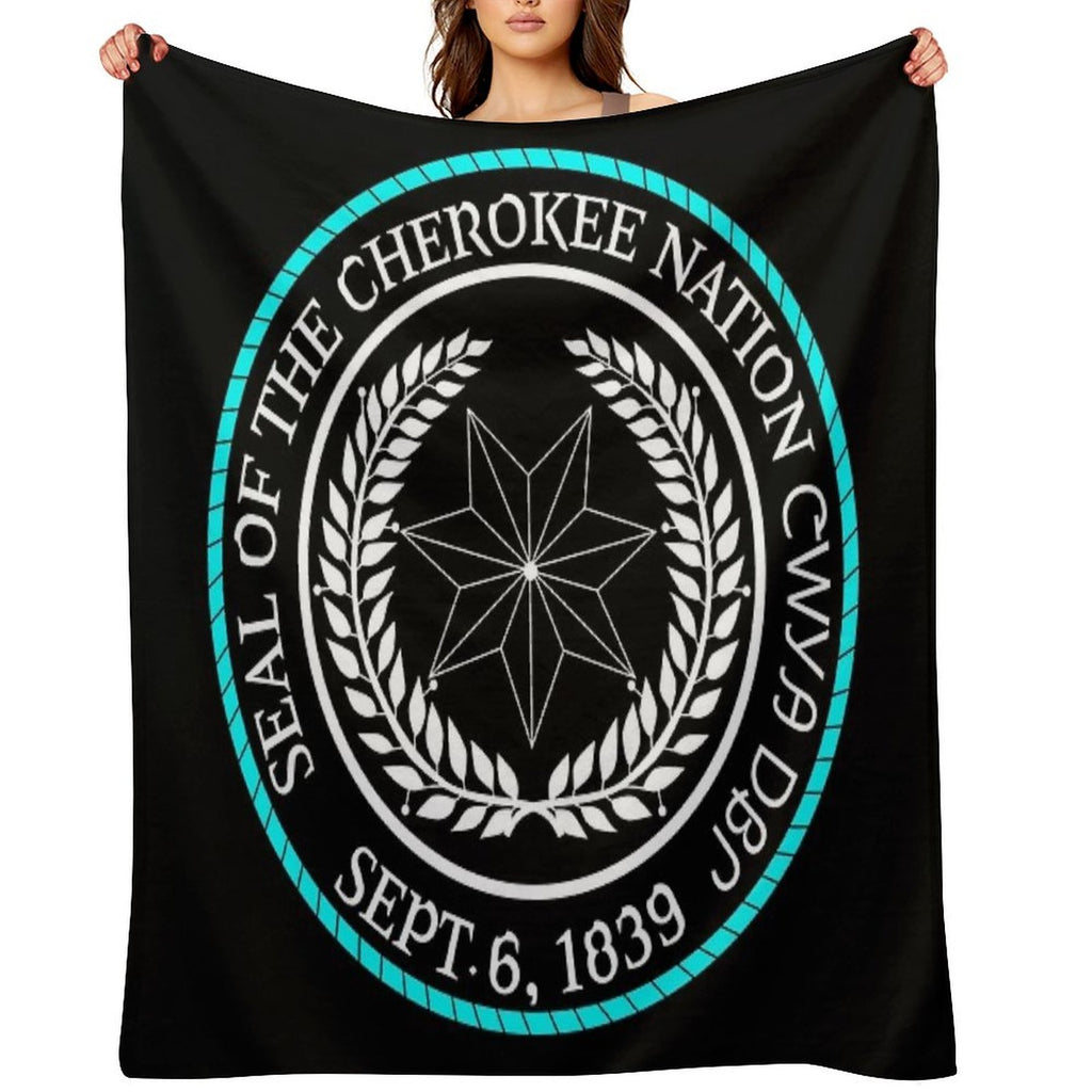Cherokee Seal Lightweight Throw Blanket