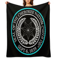 Cherokee Seal Lightweight Throw Blanket