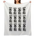 The Cure Print 1 Easy Care Throw Blanket