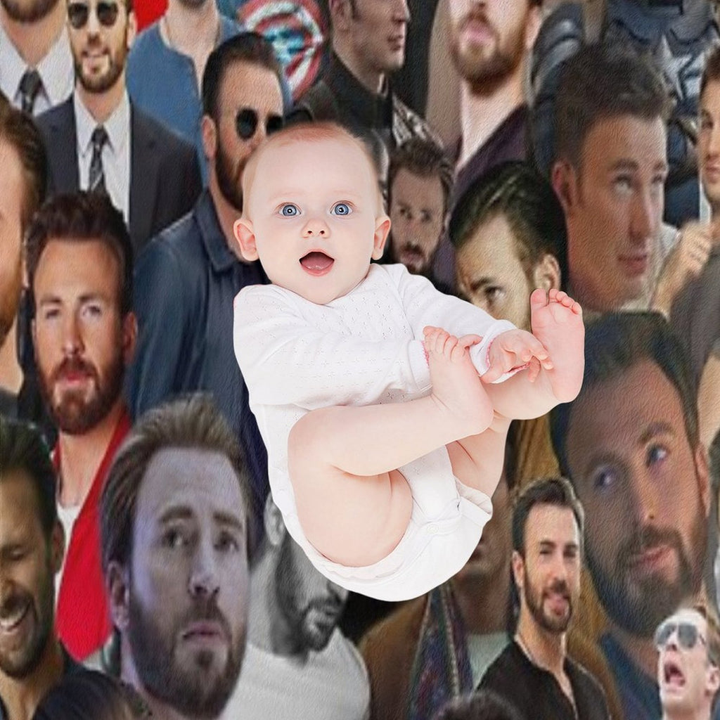 Chris Evans Velvety-soft Throw Blanket
