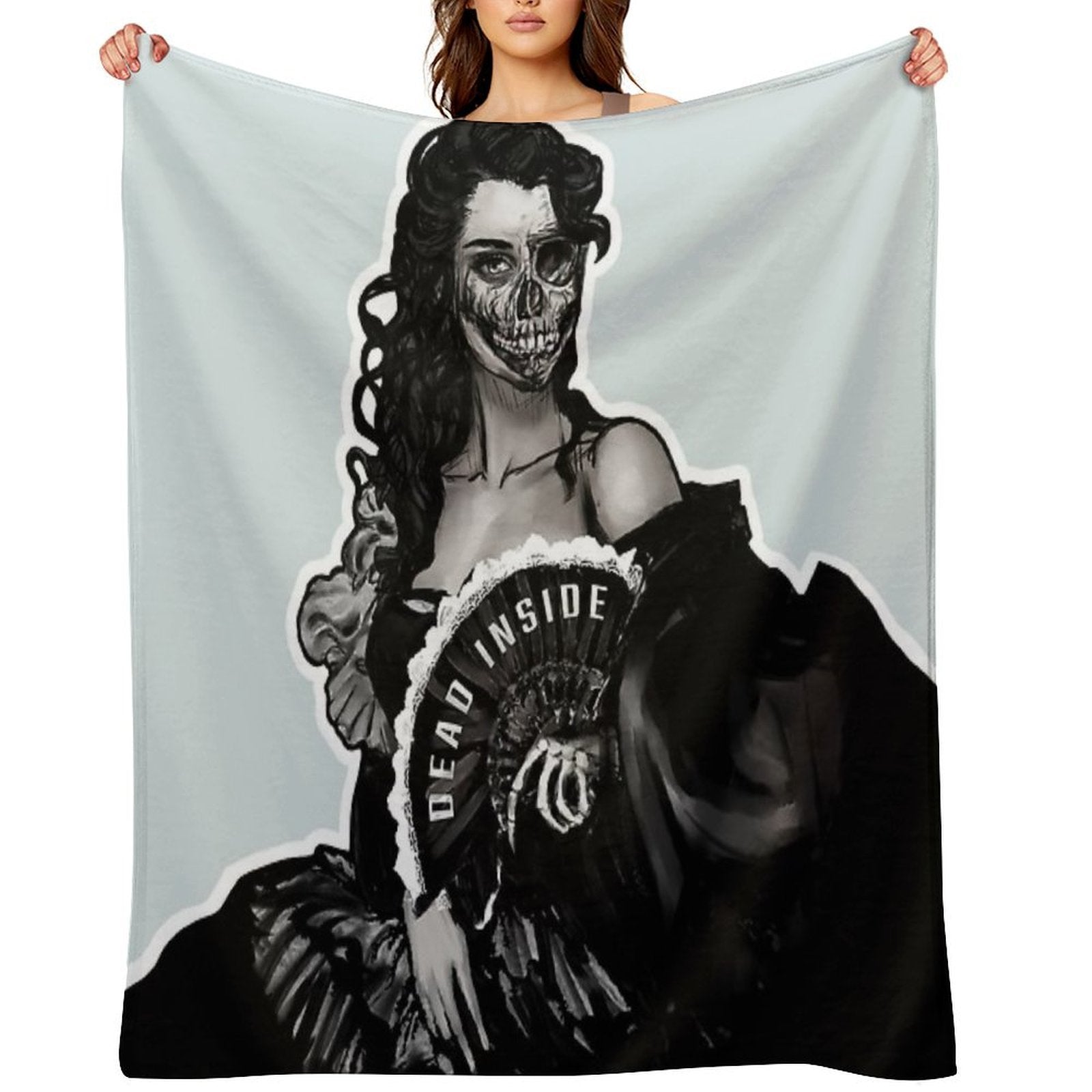 Dead Inside All-season Throw Blanket