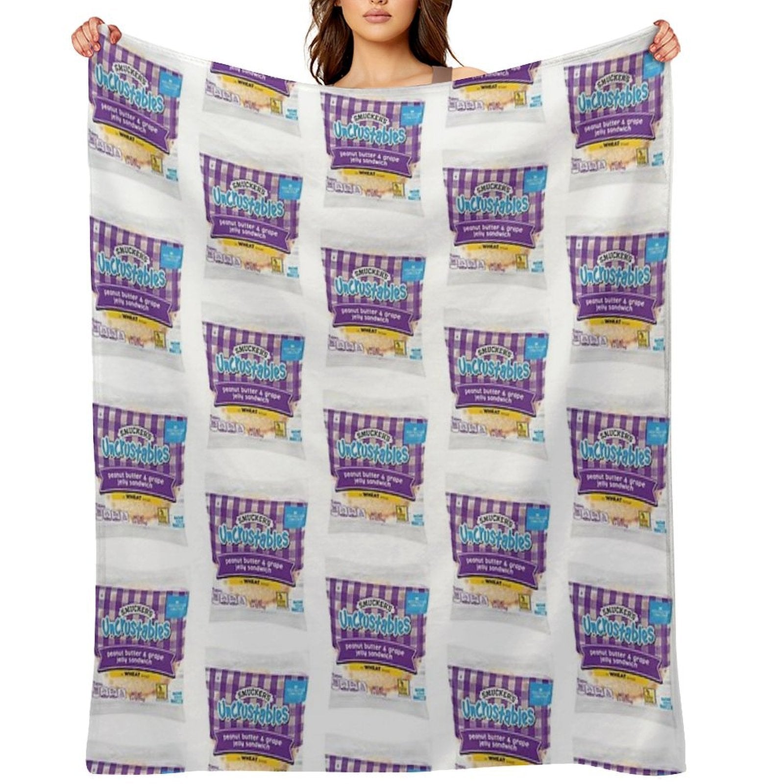 Uncrustables All-season Throw Blanket