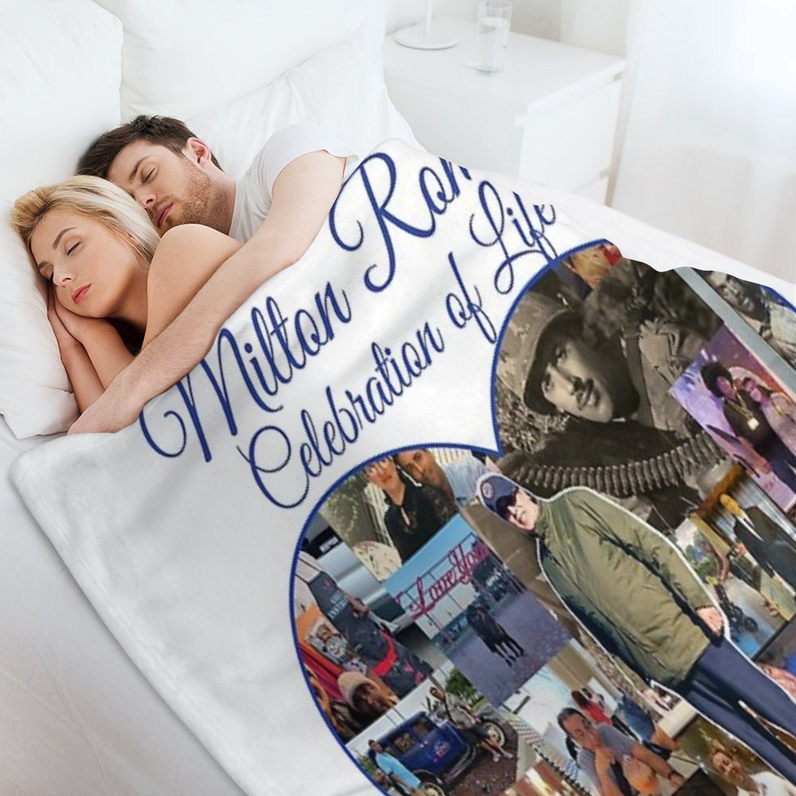 Celebration of Life Trad Quick-dry Throw Blanket