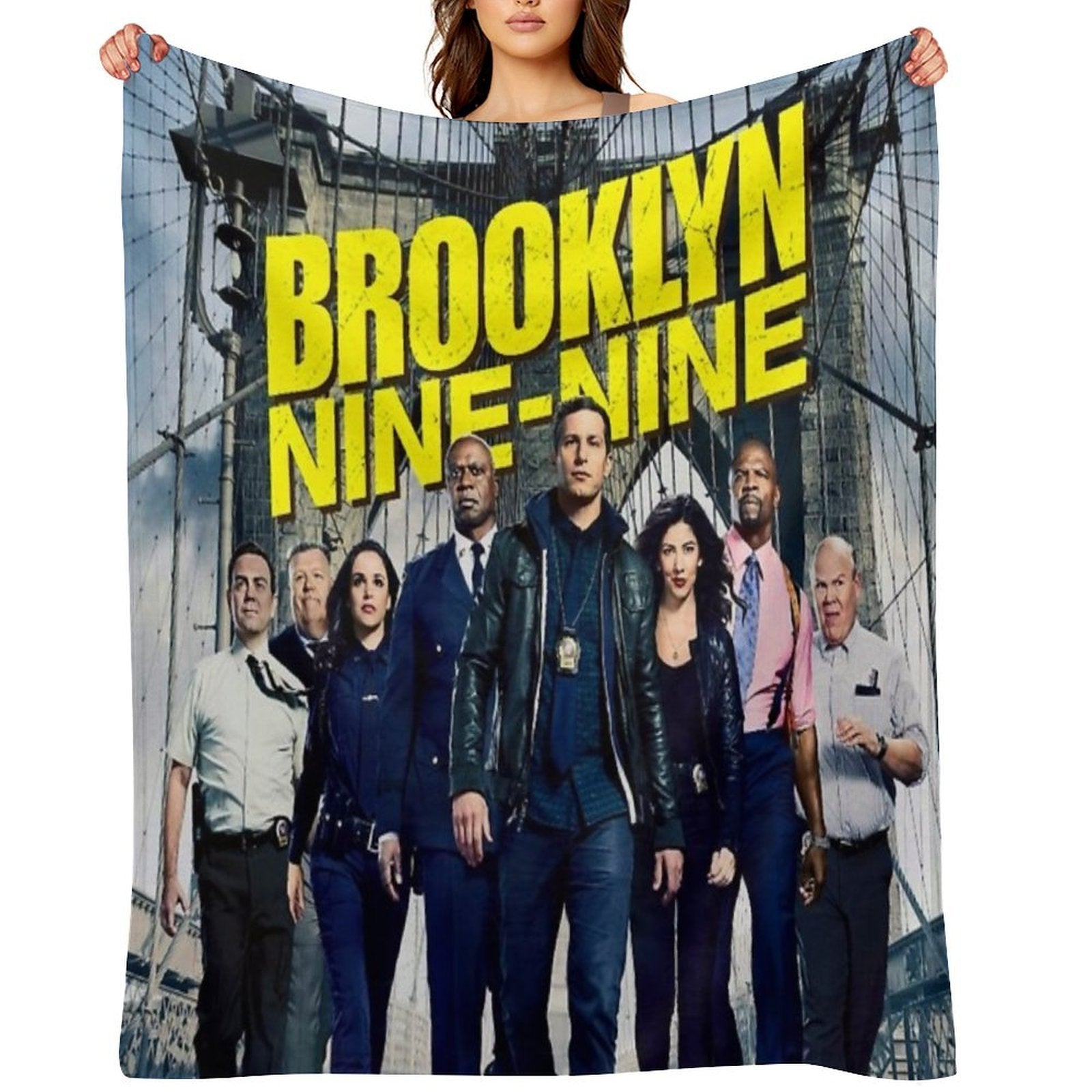 Brooklyn Nine Shrink-resistant Throw Blanket