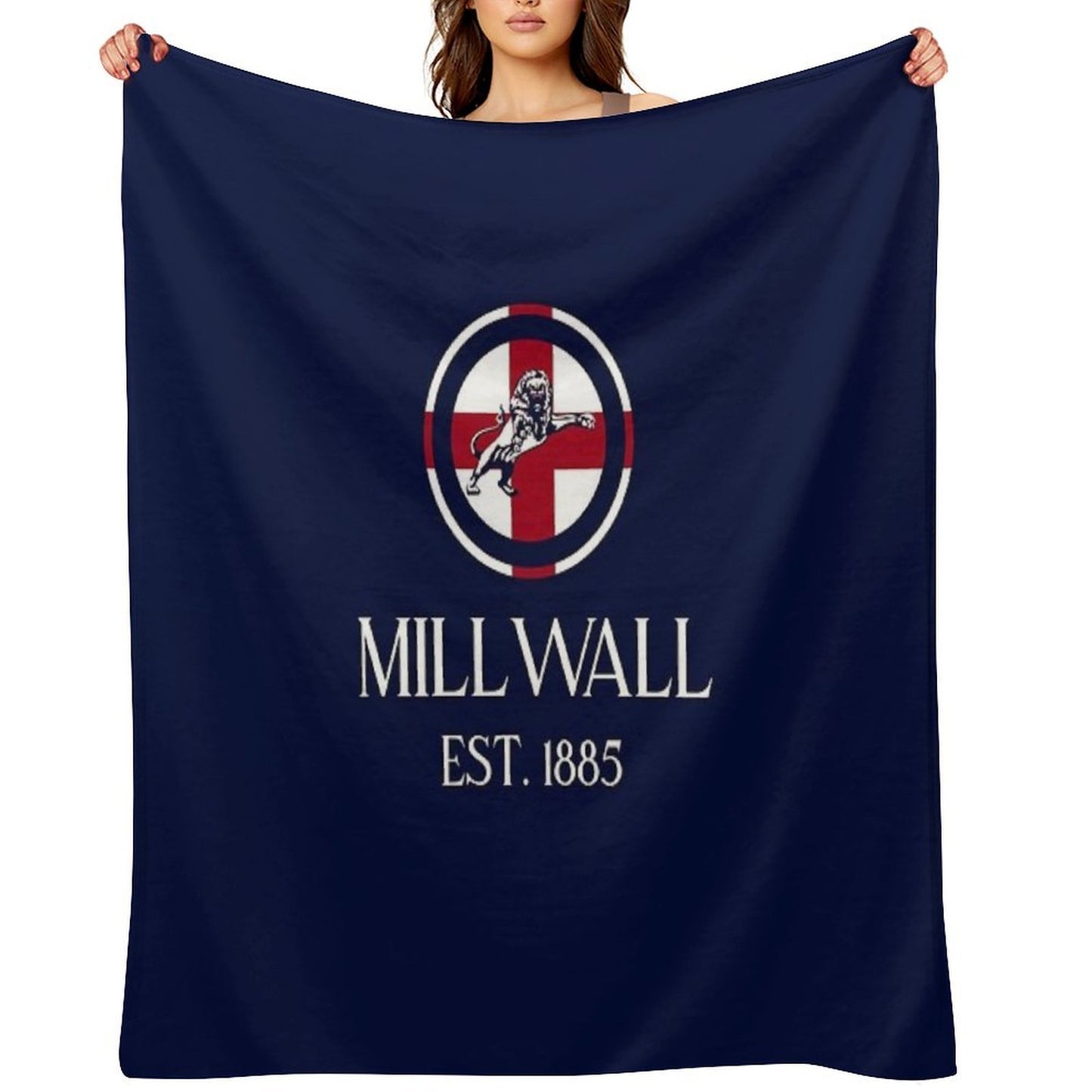 Millwall England All-season Throw Blanket