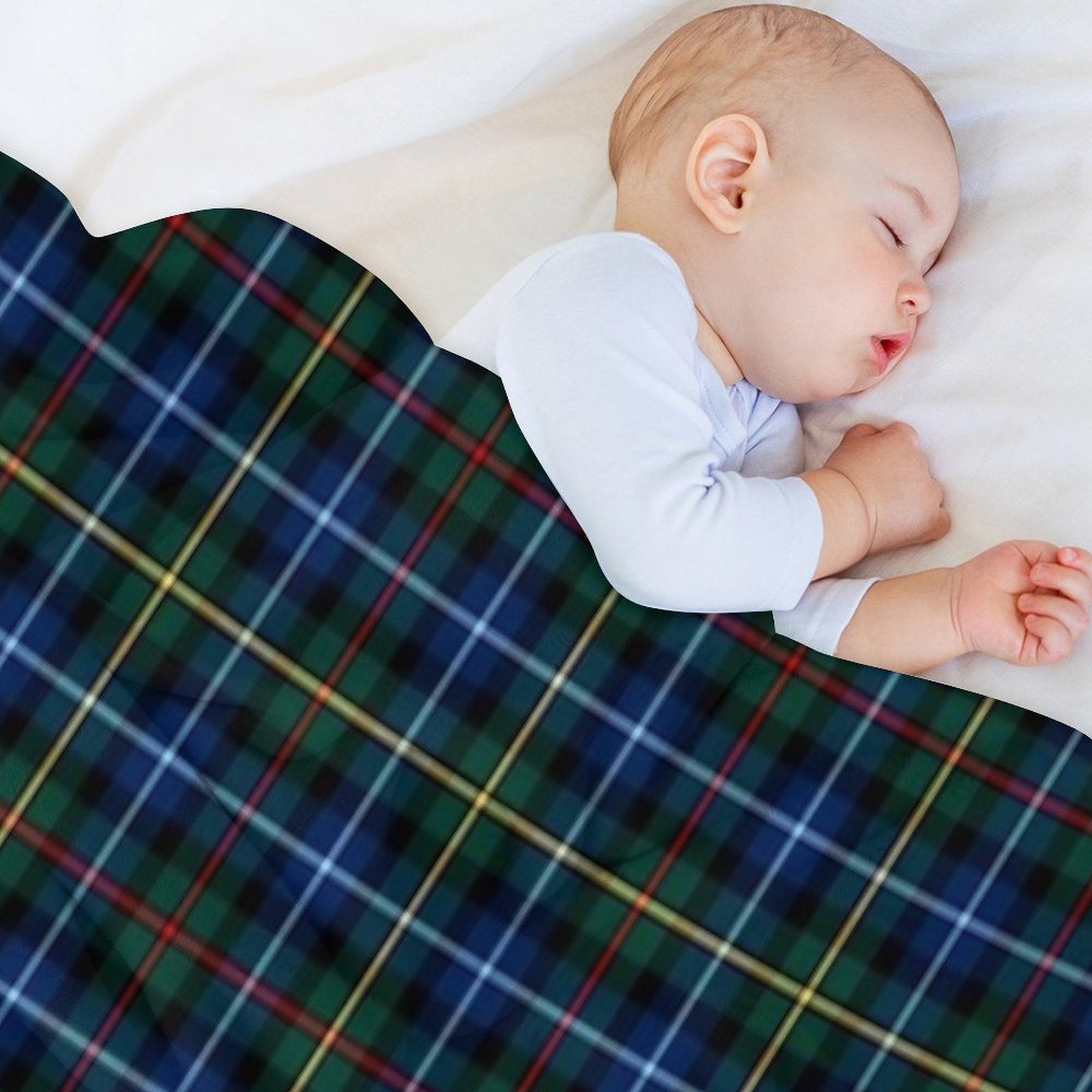 Clan Smith Tartan Easy Care Throw Blanket