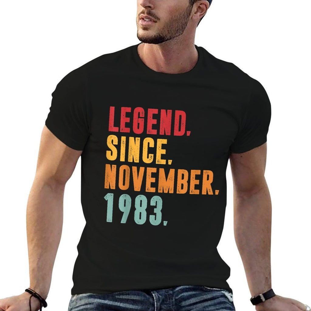 Legend Since November 1983 40 Years Old Gifts 40th Birthday  Lightweight T-Shirt