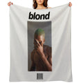 Blond Frank Ocean Album Grainy Vintage Retro Premium Throw Blanket