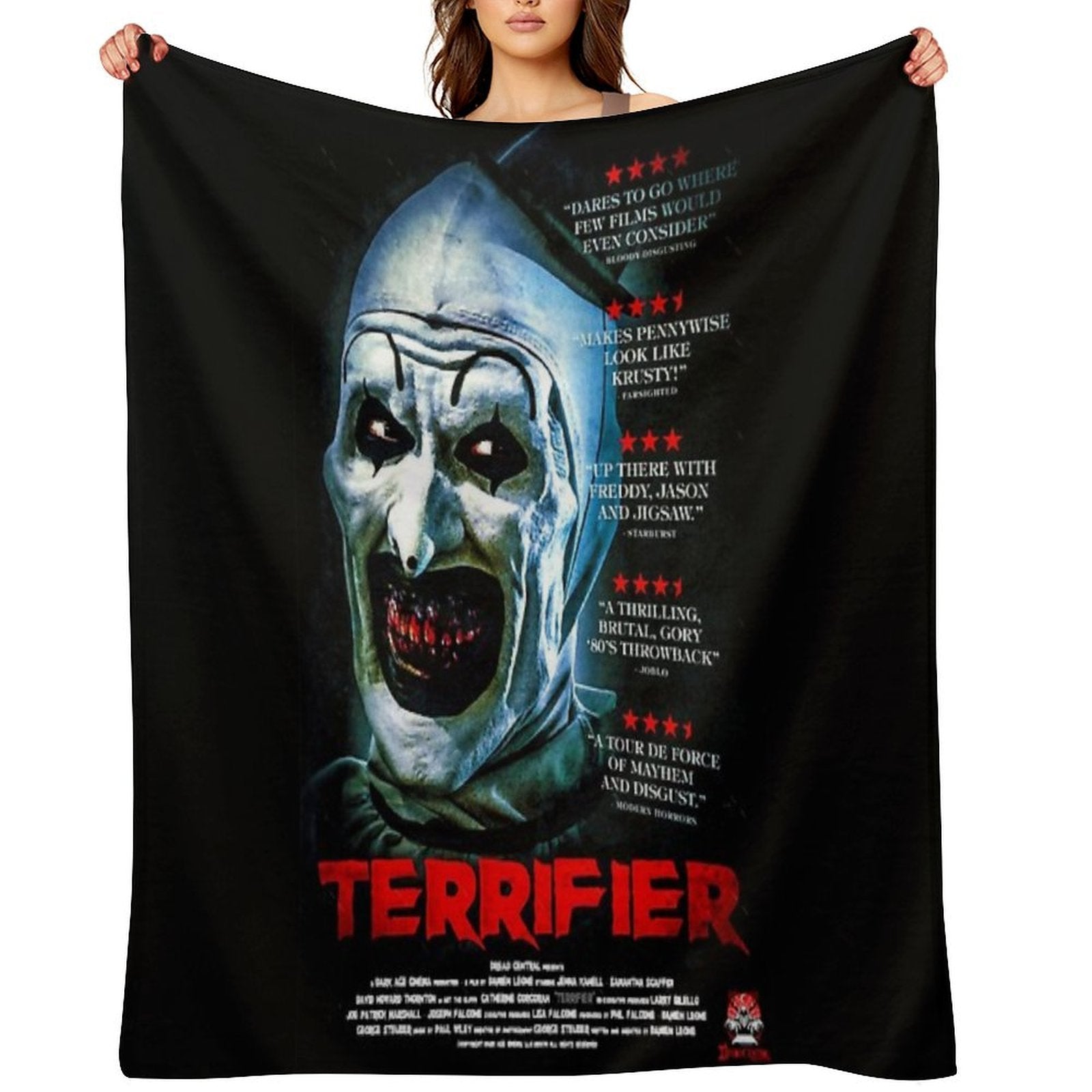 Music Vintage Retro Terrifier 2017 Movie Poster Love You Fans Quick-dry Throw Blanket