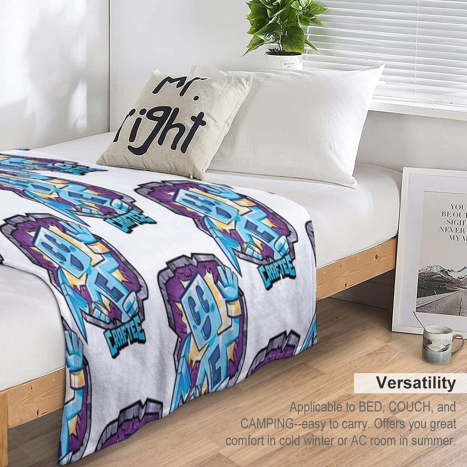 Craftee Gift-ready Throw Blanket
