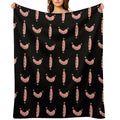 Sausages - The Breakfast of Champions Compact Throw Blanket