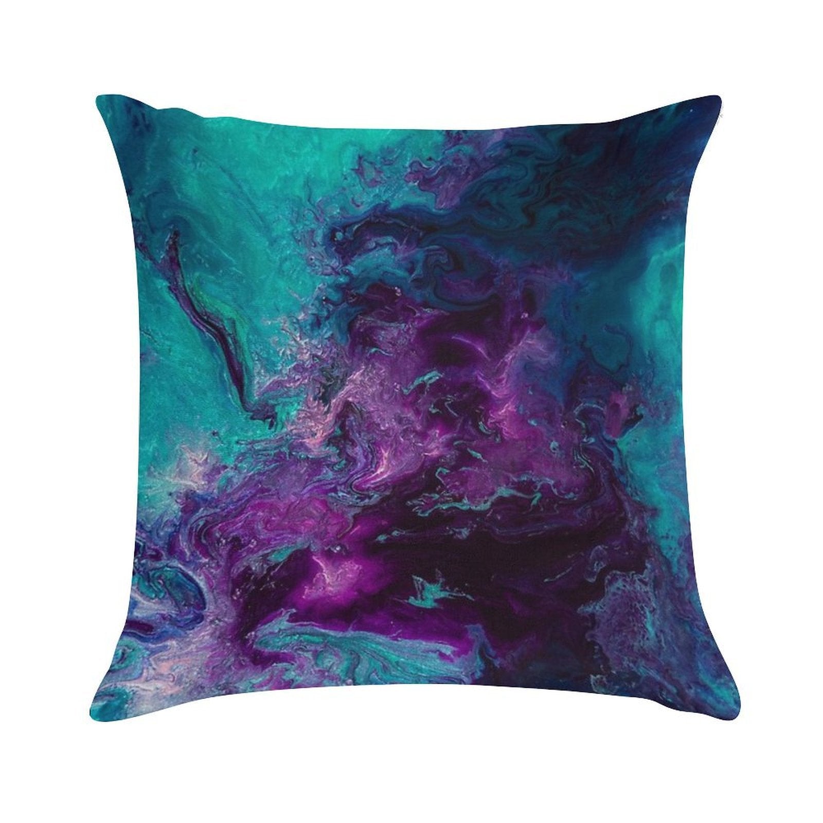 Nebulous Soft Fade-Resistant Throw Pillow