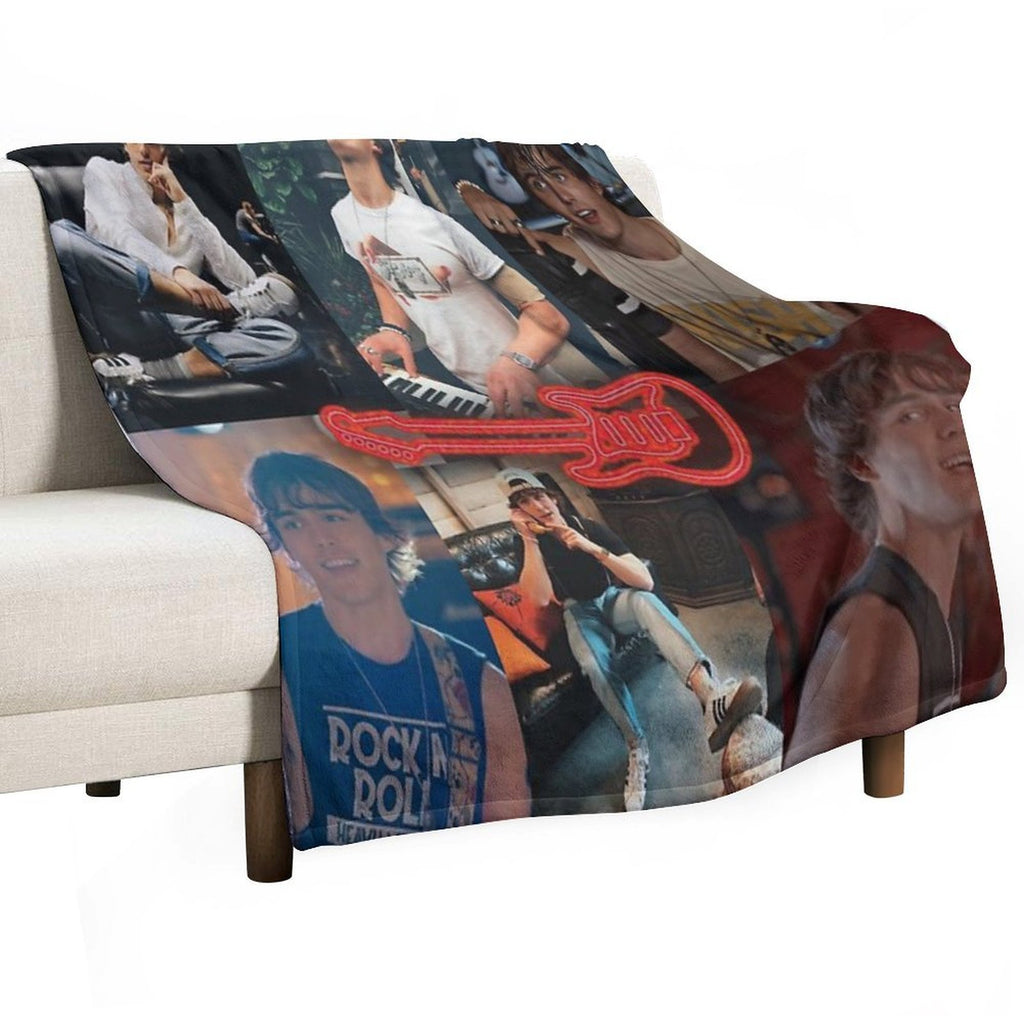 College of Charlie Gillespie from JATP Wrinkle-free Throw Blanket
