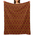 The Overlook Hotel Carpet Lightweight Throw Blanket