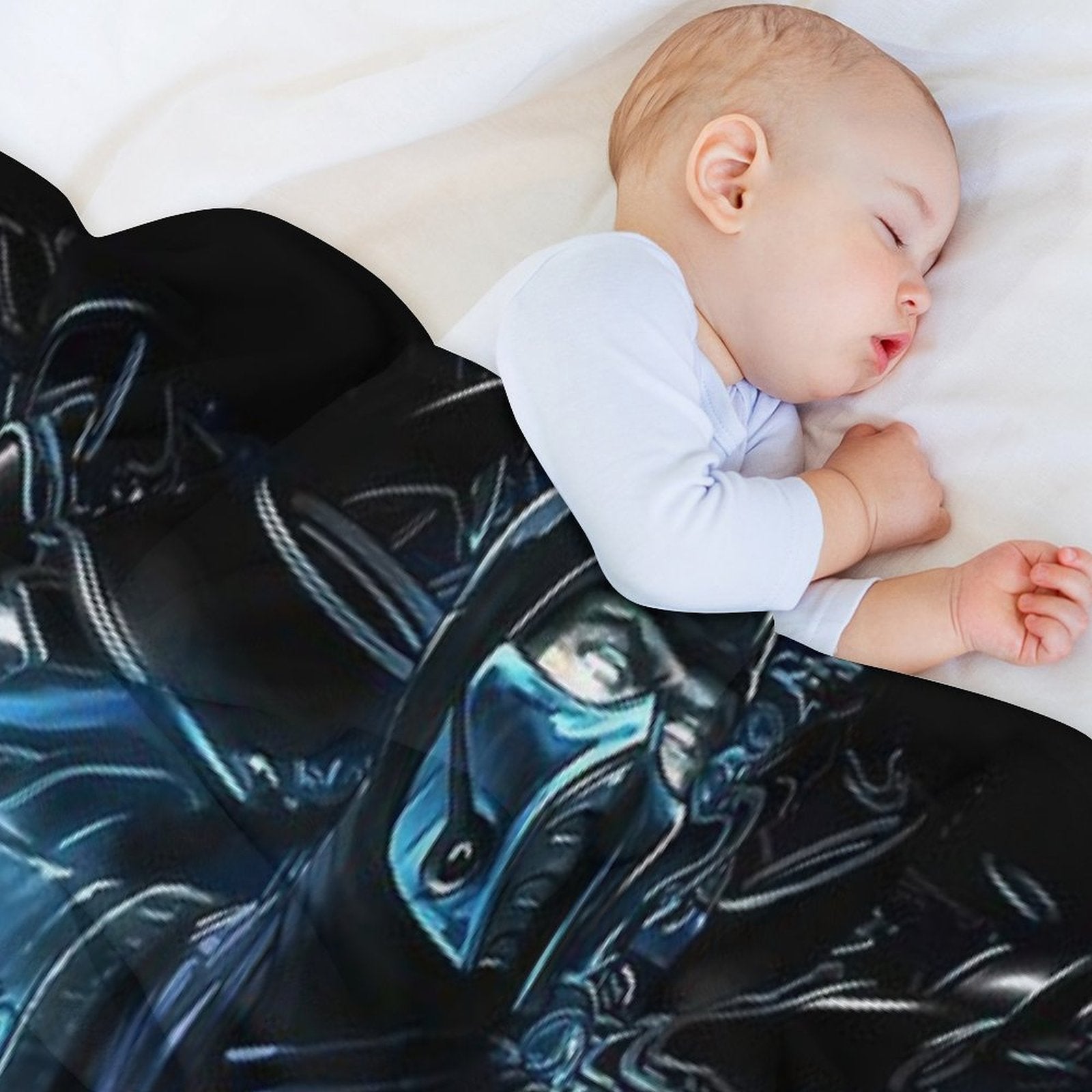 Mortal Kombat Subzero Machine-washable Throw Blanket