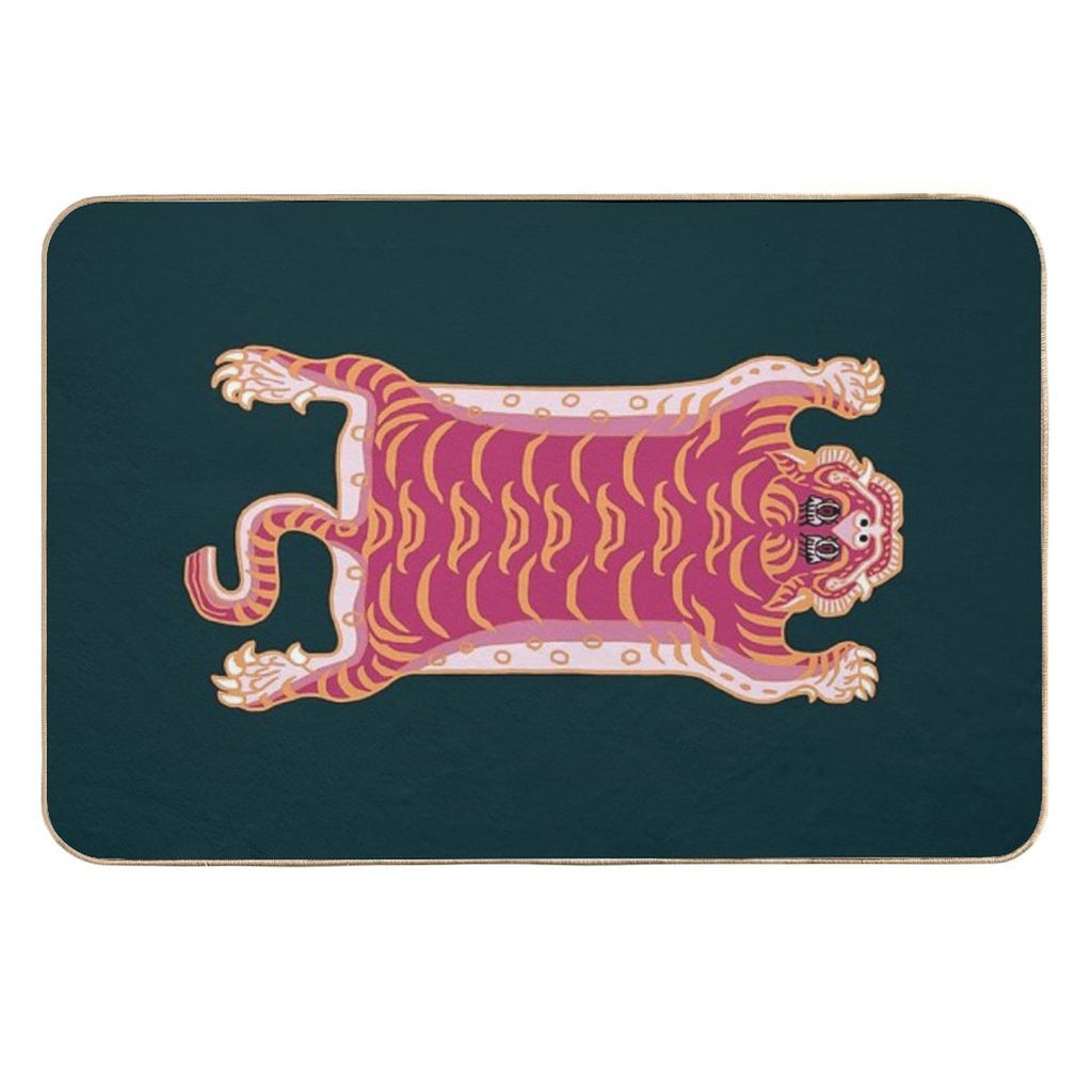 TIBETAN TIGER RUG-5 Durable Bath Mat