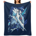 Kirin  Monster Hunter Velvety-soft Throw Blanket