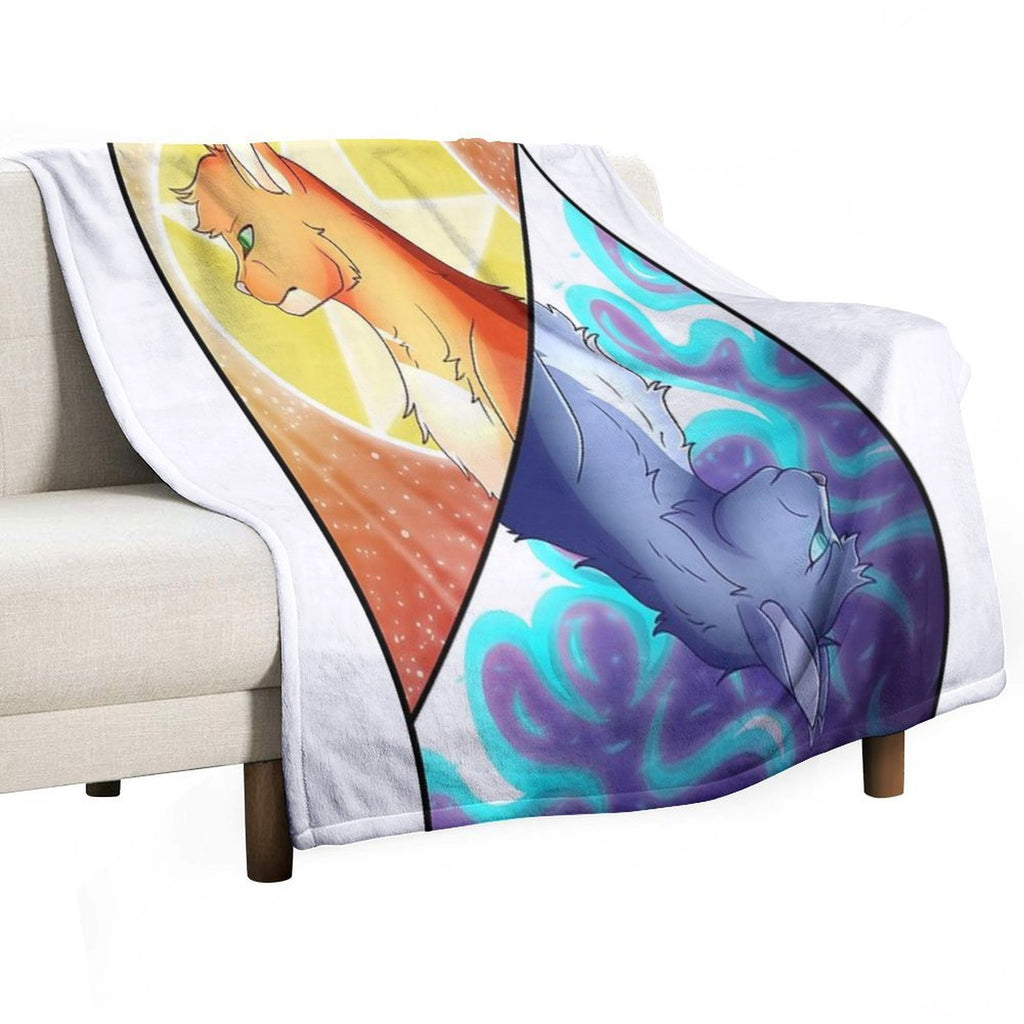 Fire Alone Will Save The Clan... - Warriors Gift-ready Throw Blanket