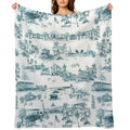 Toile 30A Lightweight Throw Blanket