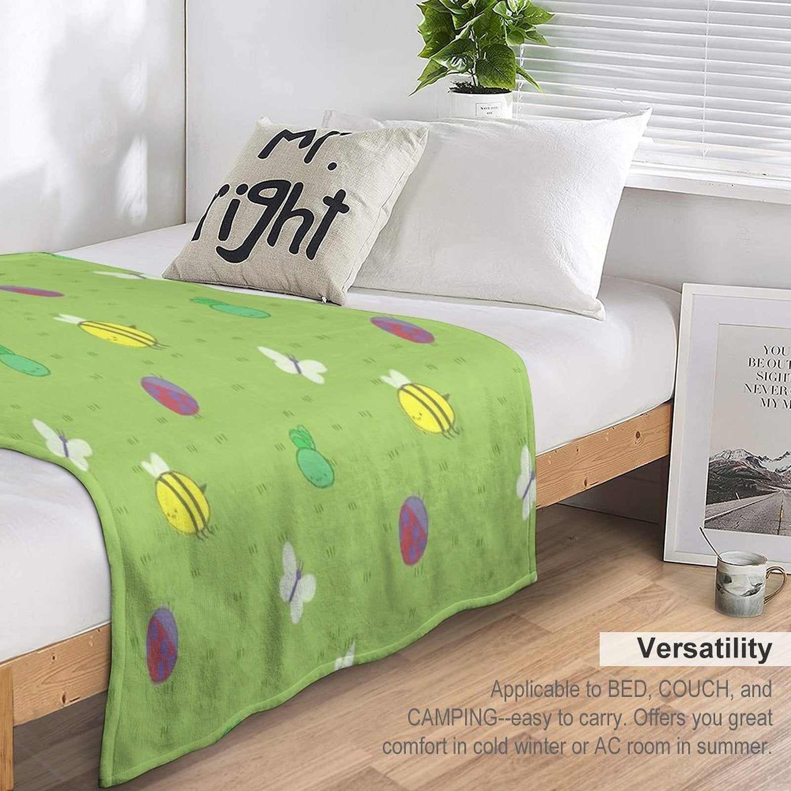 Adventure Time™ End Credits Pattern Multi-functional Throw Blanket