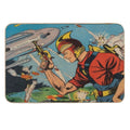 Buck Rogers Vintage Comic Boys Retro Hipster Print Mask Gift  Rapid-Drying Bath Mat