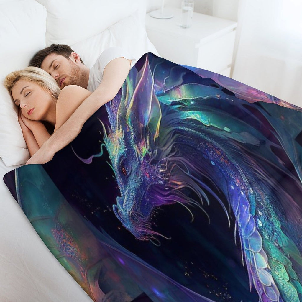 Celestial Dragon Premium Throw Blanket