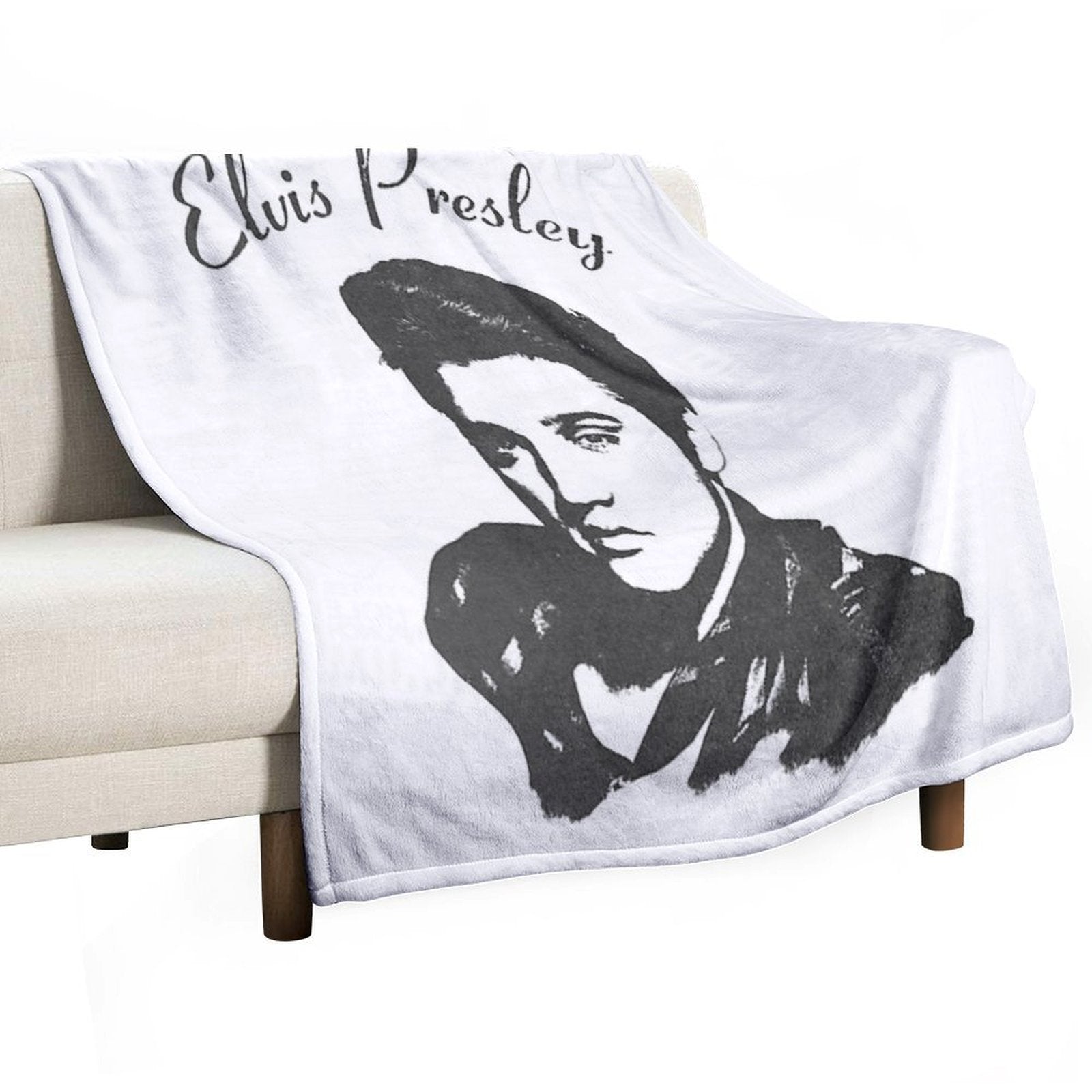 Vintage Official Script Velvety-soft Throw Blanket