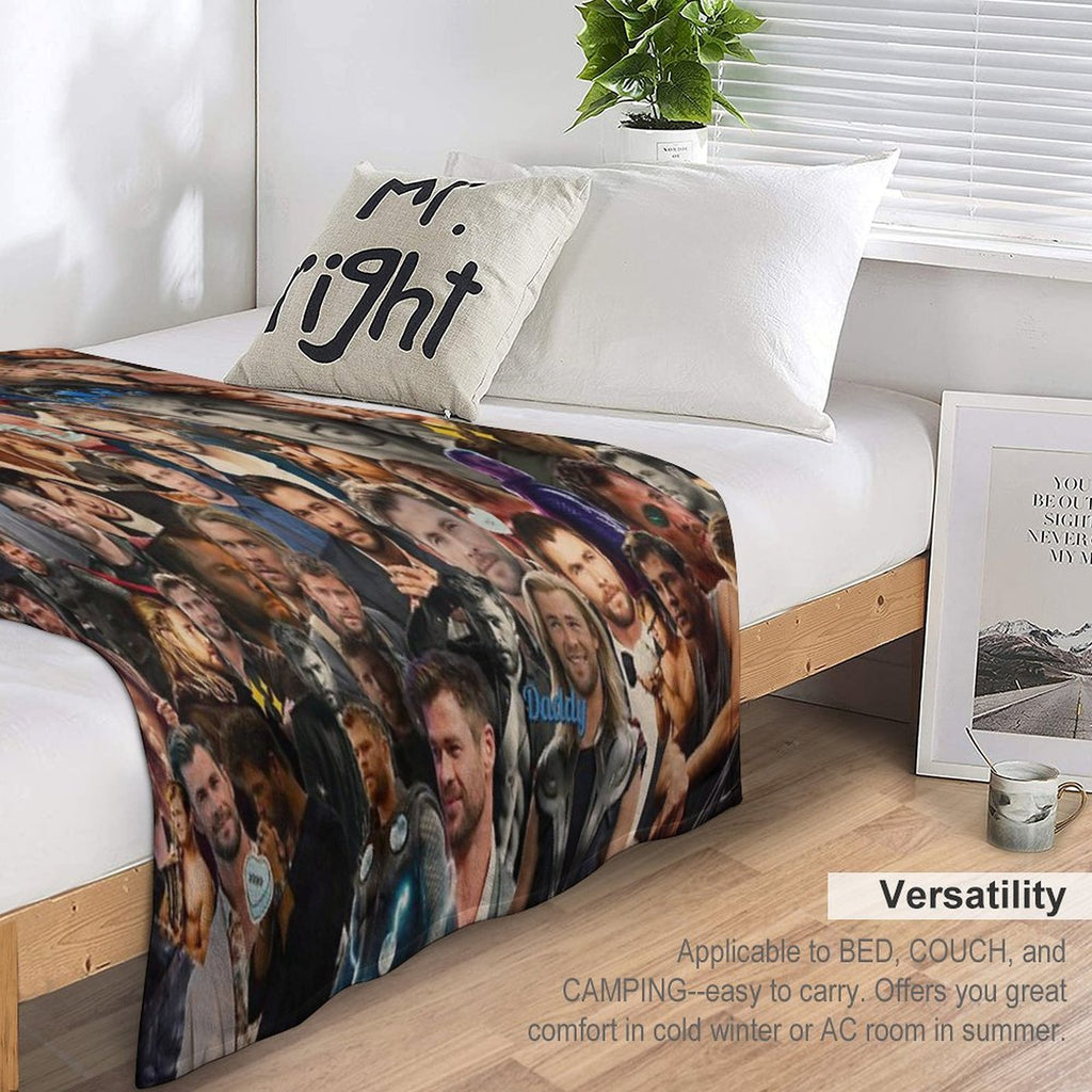 Hemsworth Easy Care Throw Blanket