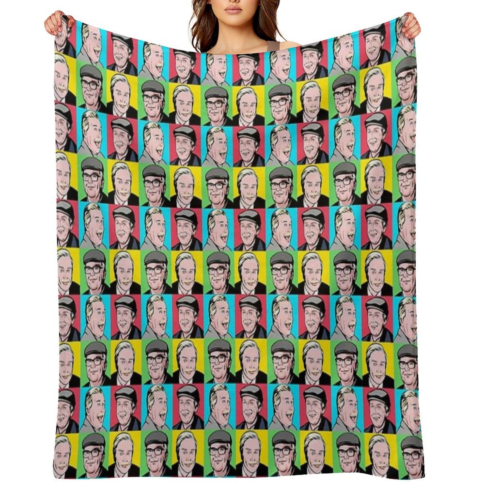 Still Game Scotland Stickers Gift-ready Throw Blanket