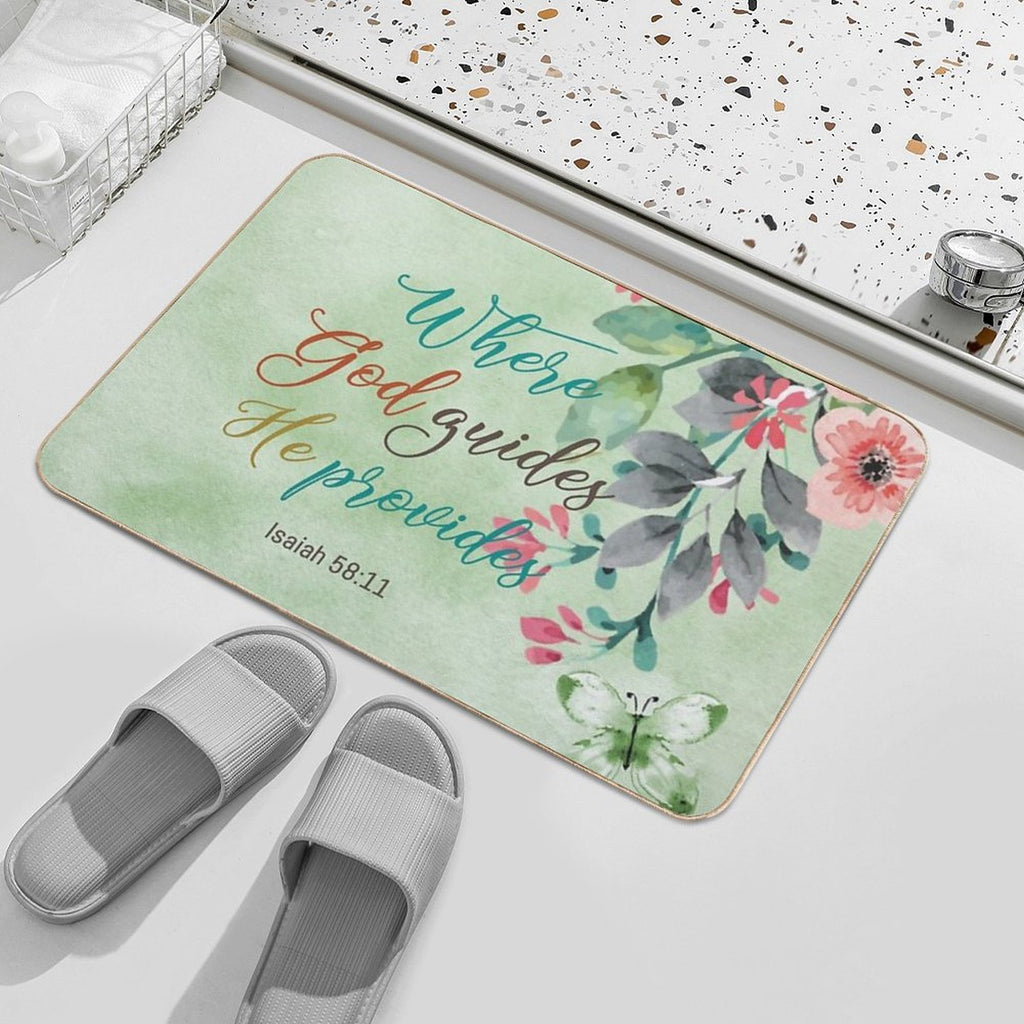 Isaiah 5811  Easy Maintenance Bath Mat